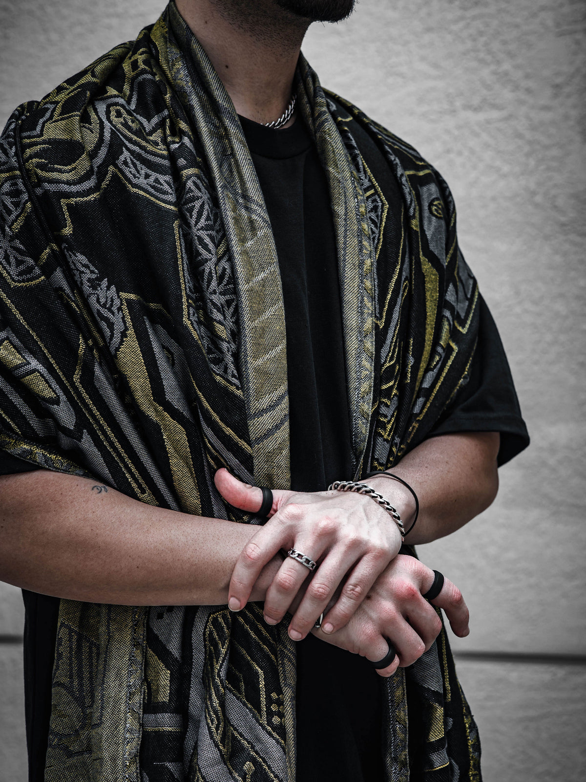 REMOVER OF OBSTACLES ✦ GUILDED GOLD ✦ Festival Shawl Shawls