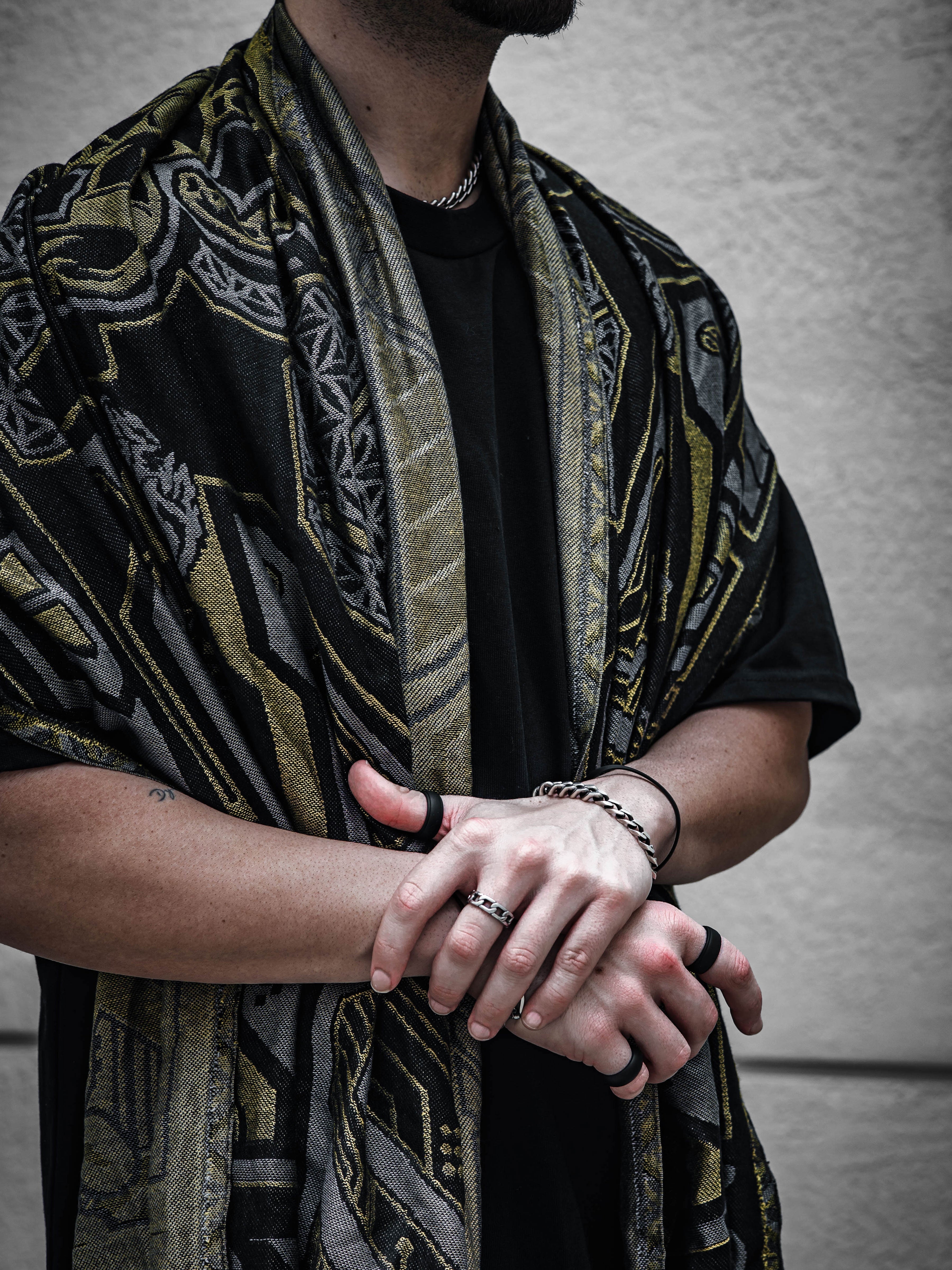 REMOVER OF OBSTACLES ✦ GUILDED GOLD ✦ Festival Shawl Shawls