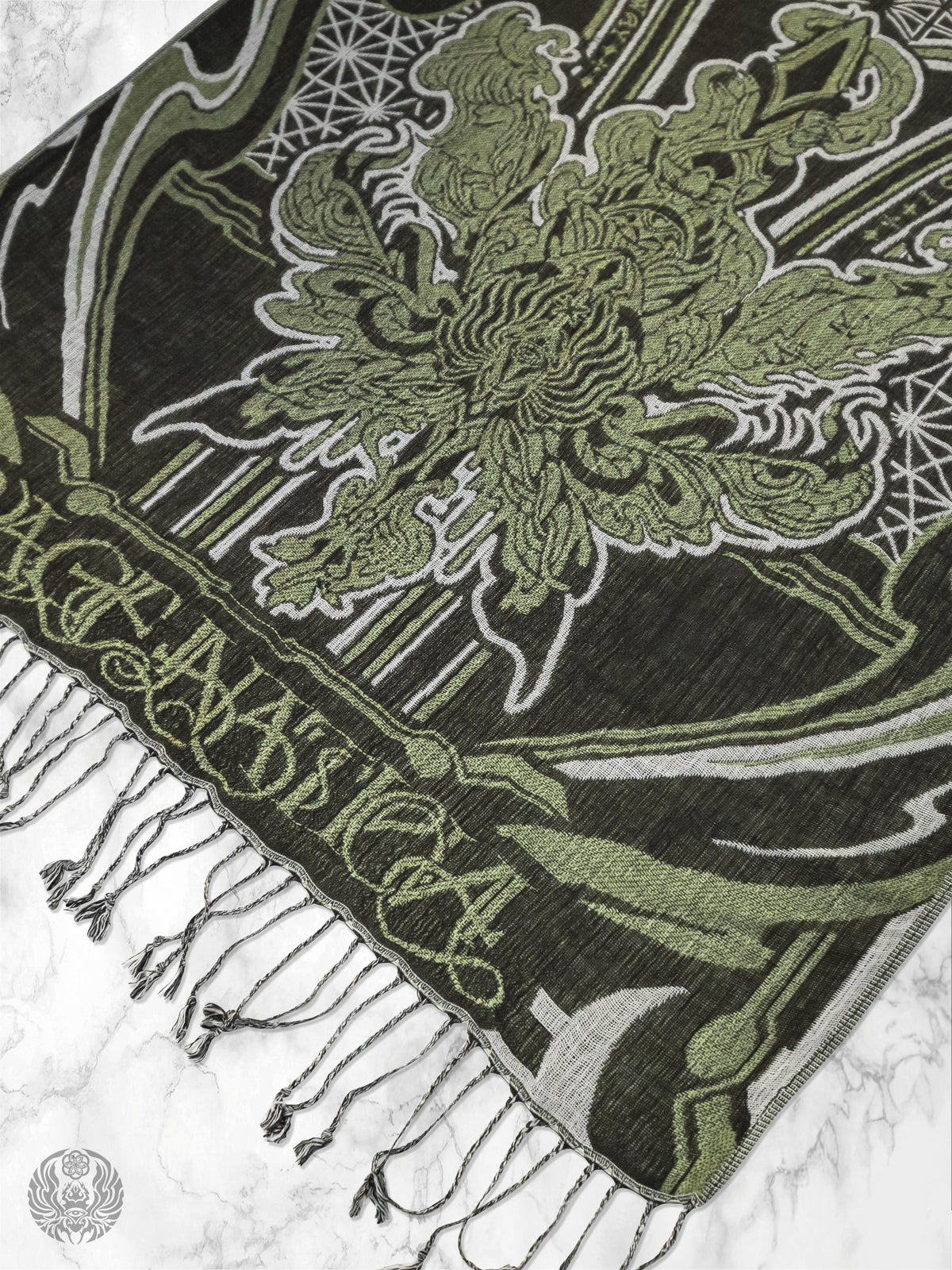 CONVENE WITH THE ELEMENTS ✦ GREEN GODDESS ✦ Festival Shawl Shawls