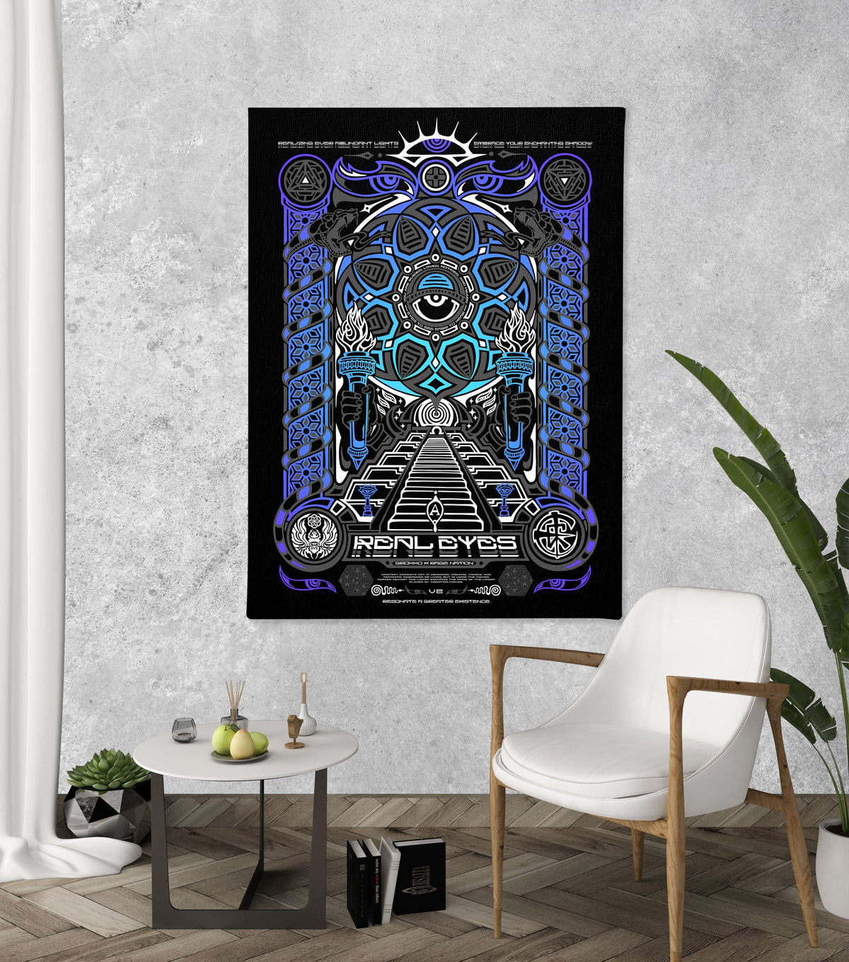 REAL EYES 2.0 ✦ GROKKO ✦ 111 Limited Edition Canvas Canvas