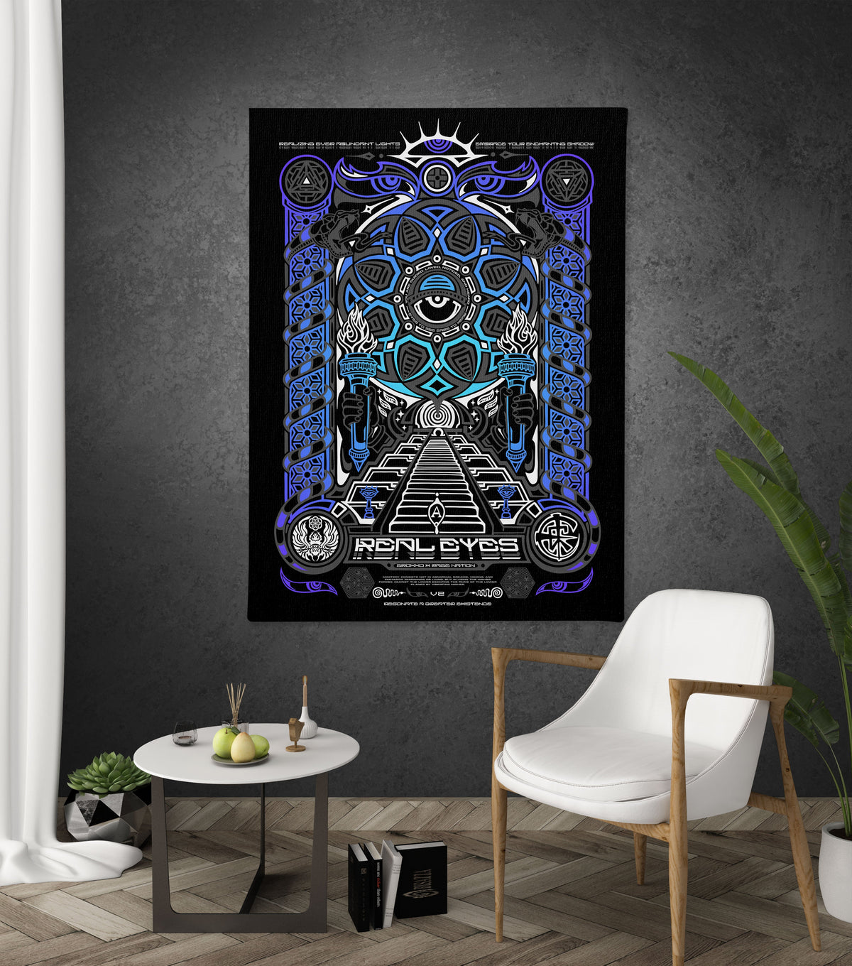 REAL EYES 2.0 ✦ GROKKO ✦ 111 Limited Edition Canvas Canvas