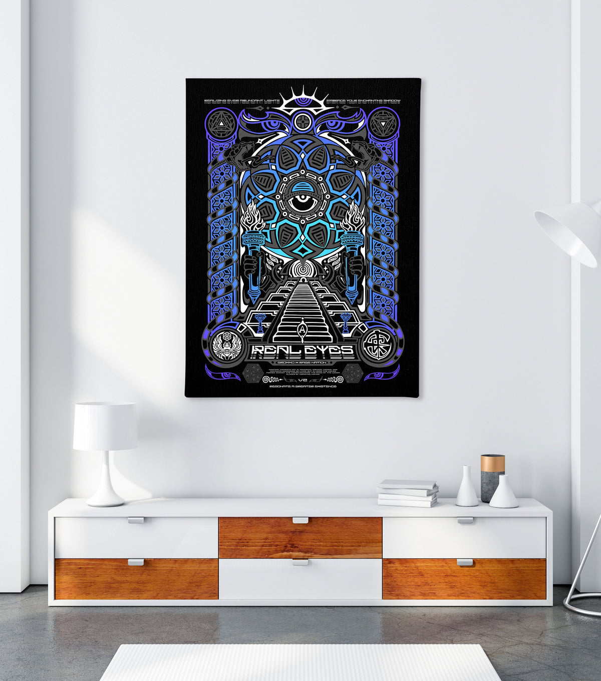 REAL EYES 2.0 ✦ GROKKO ✦ 111 Limited Edition Canvas Canvas