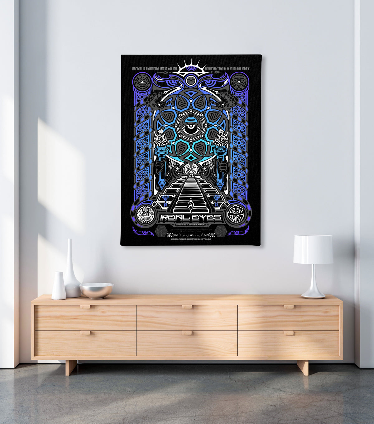 REAL EYES 2.0 ✦ GROKKO ✦ 111 Limited Edition Canvas Canvas