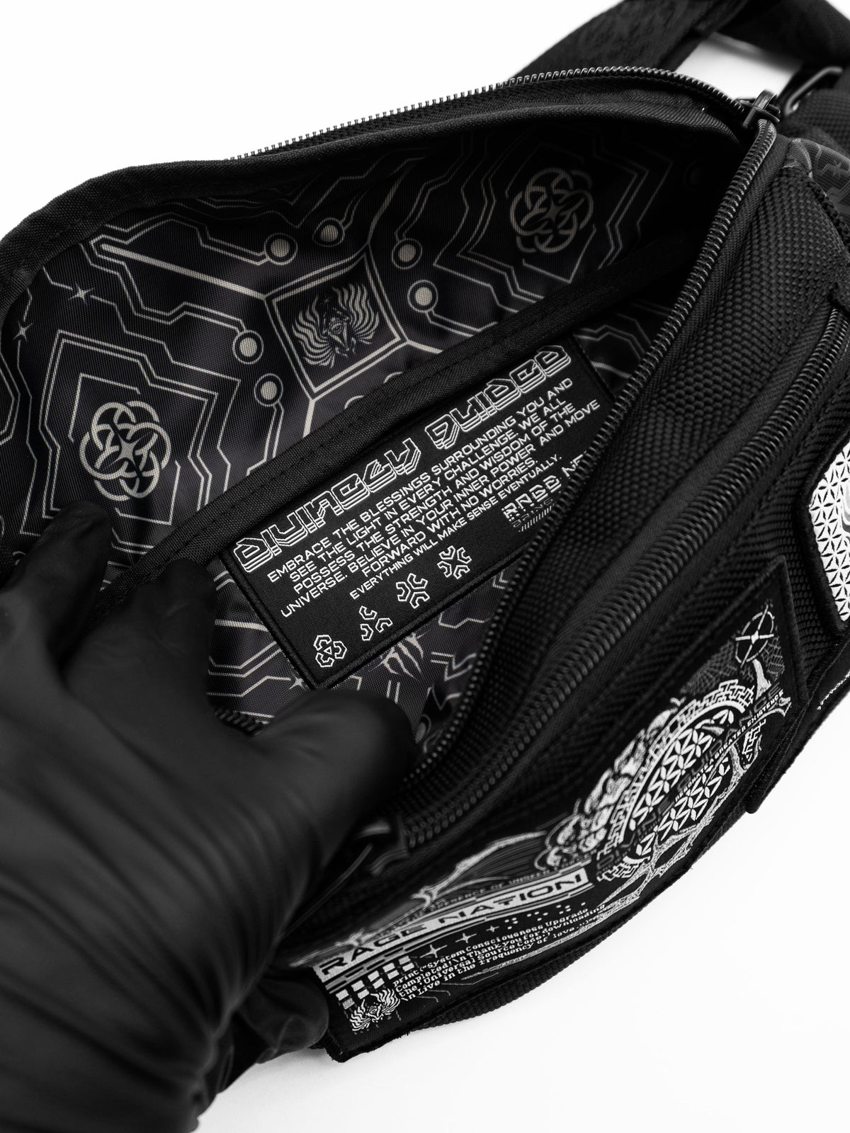 DIVINE GUIDANCE ✦ Fanny Pack / Chest Bag ✦ w/ Interchangeable Strap Fanny Pack