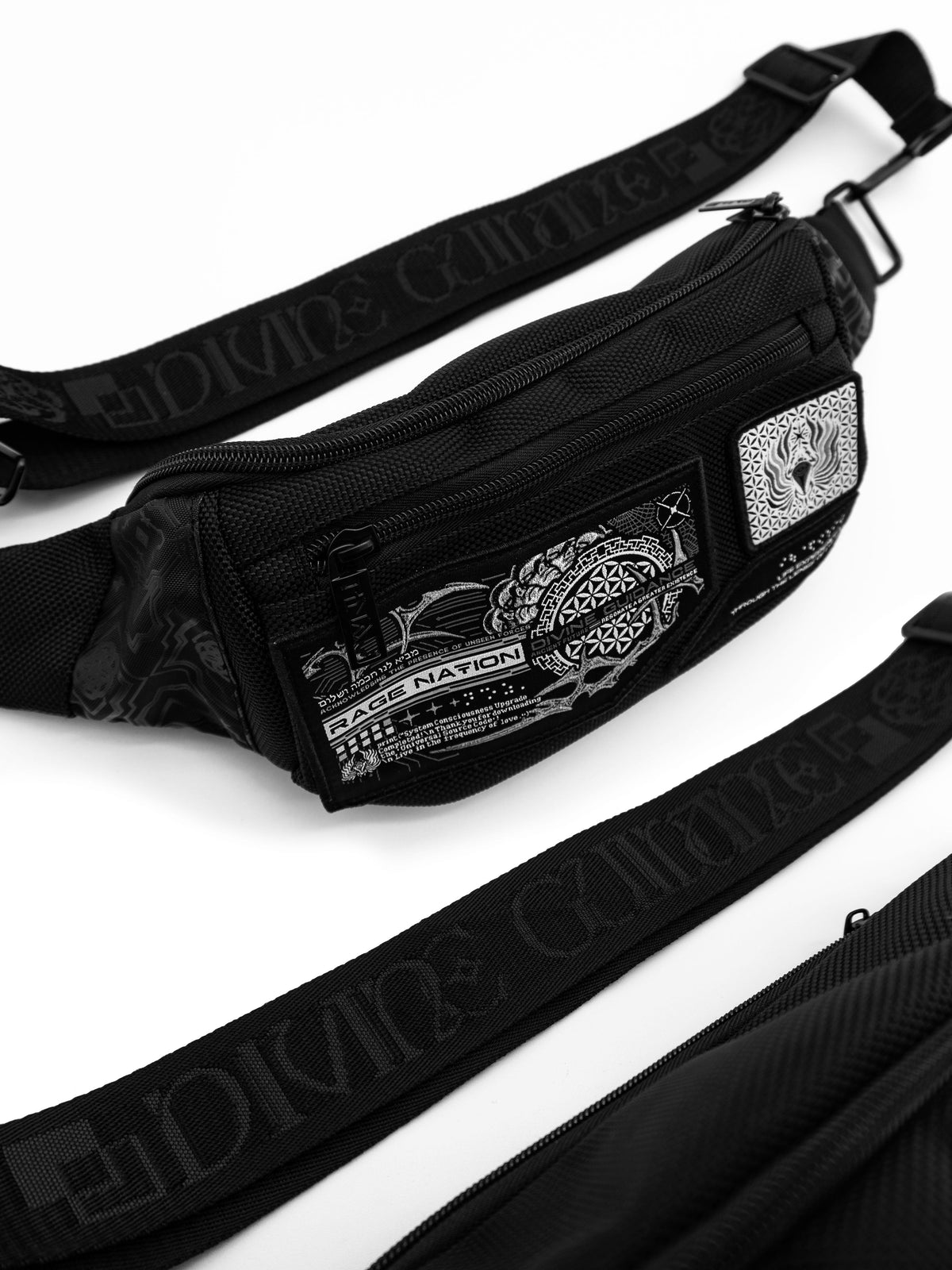 DIVINE GUIDANCE ✦ Fanny Pack / Chest Bag ✦ w/ Interchangeable Strap Fanny Pack