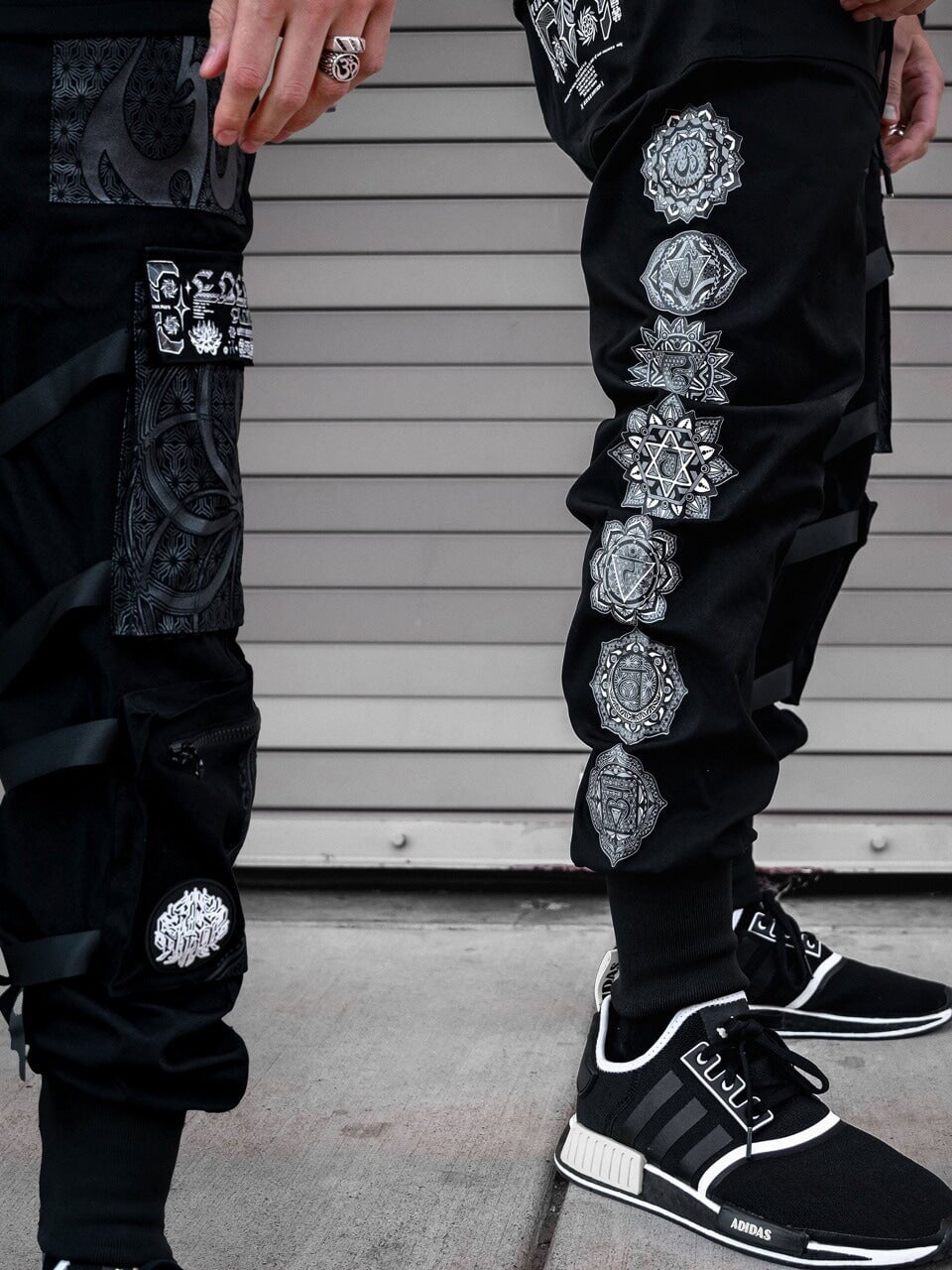 HARMONY HEALS V1 • DESIGN 003 • Tactical Unisex Joggers w/ hidden pocket Tacticals