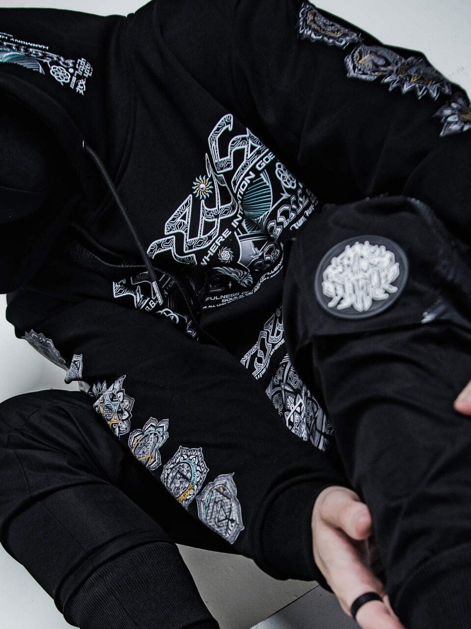 HARMONY HEALS V1 • DESIGN 003 • Tactical Unisex Joggers w/ hidden pocket Tacticals