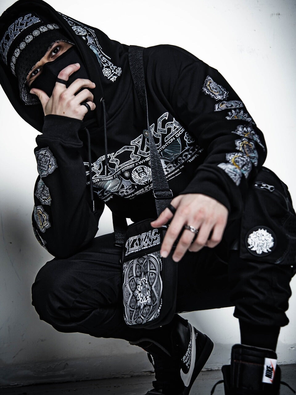 HARMONY HEALS V1 • DESIGN 003 • Tactical Unisex Joggers w/ hidden pocket Tacticals