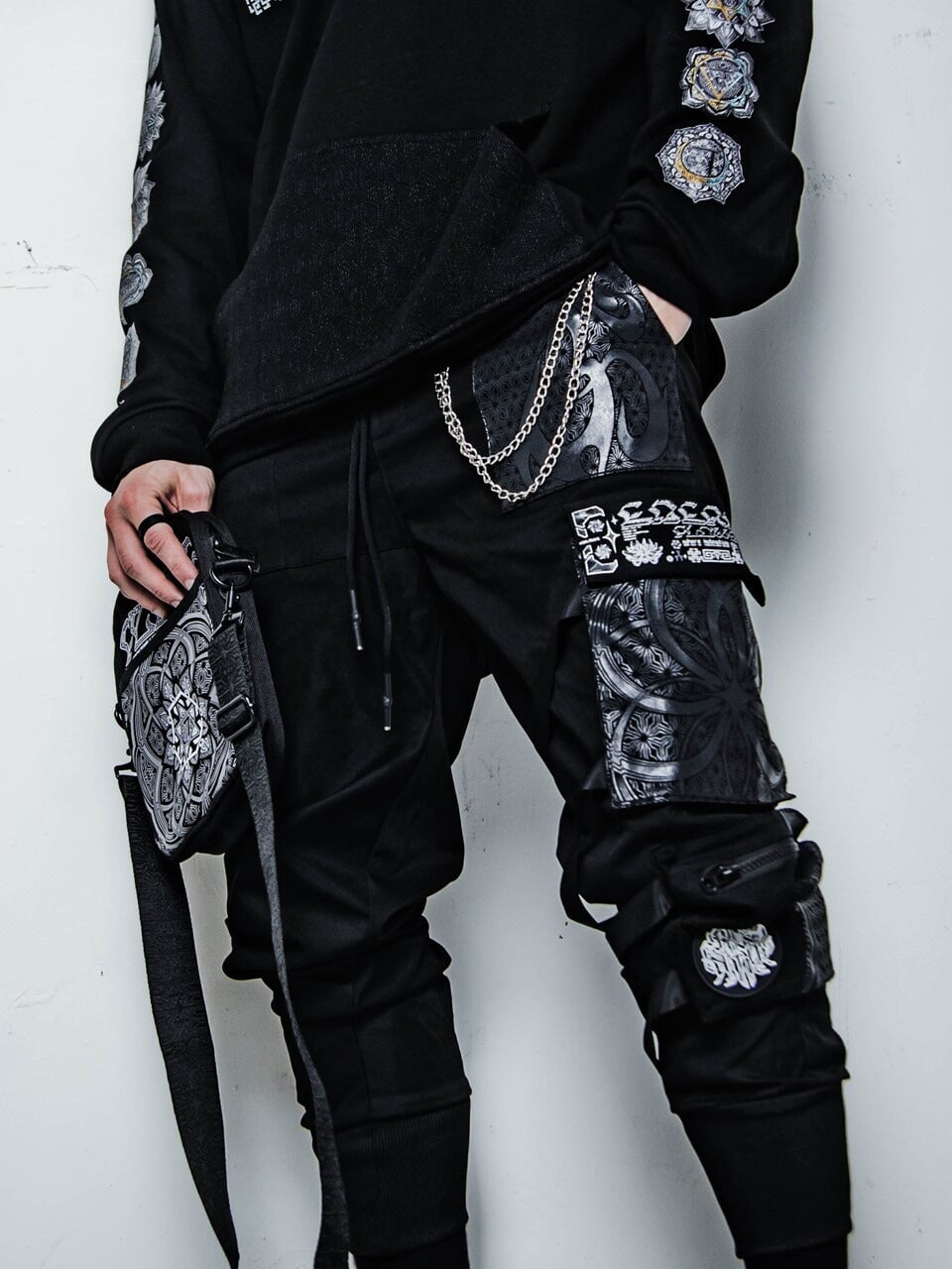 HARMONY HEALS V1 • DESIGN 003 • Tactical Unisex Joggers w/ hidden pocket Tacticals