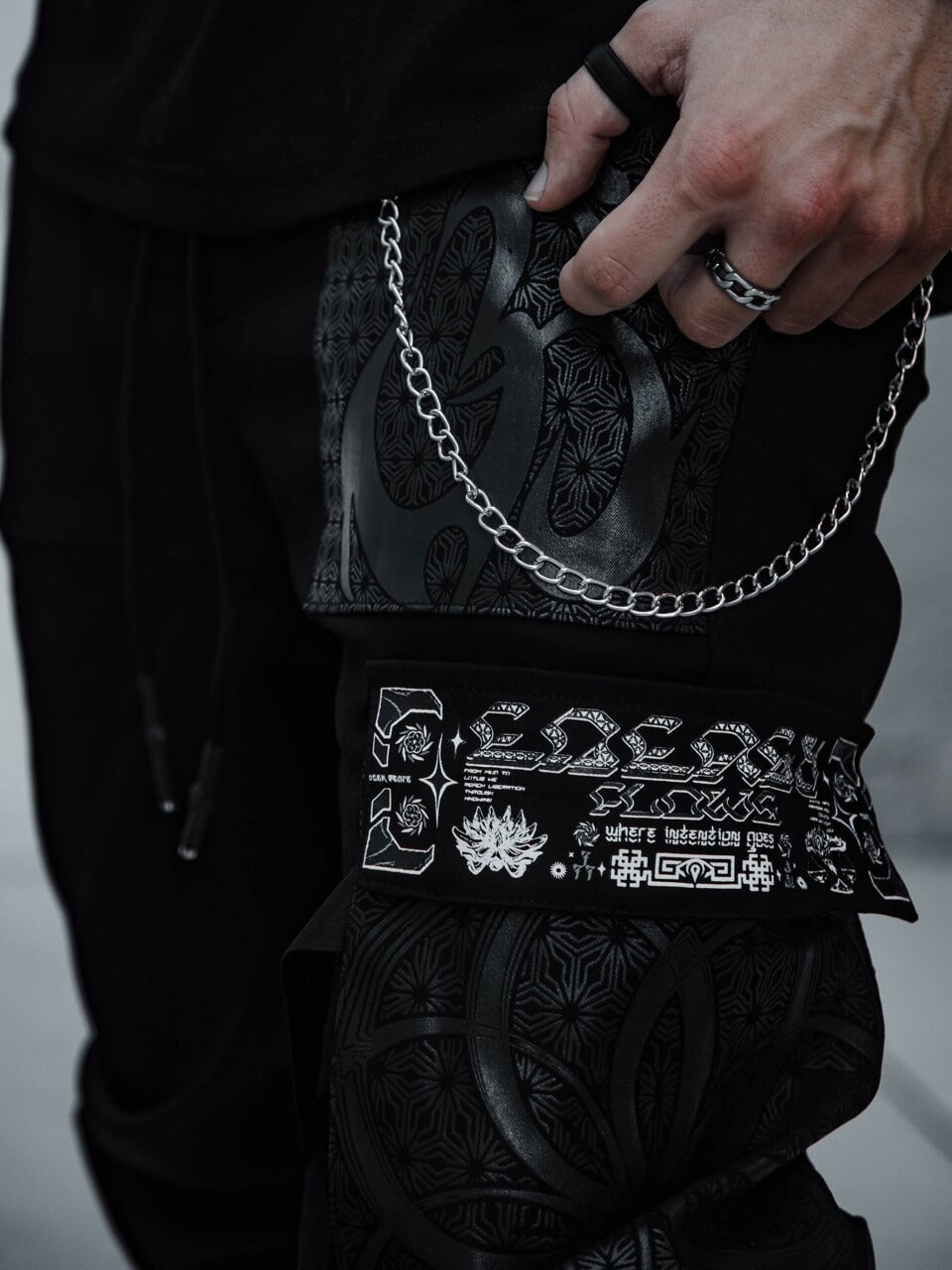 HARMONY HEALS V1 • DESIGN 003 • Tactical Unisex Joggers w/ hidden pocket Tacticals