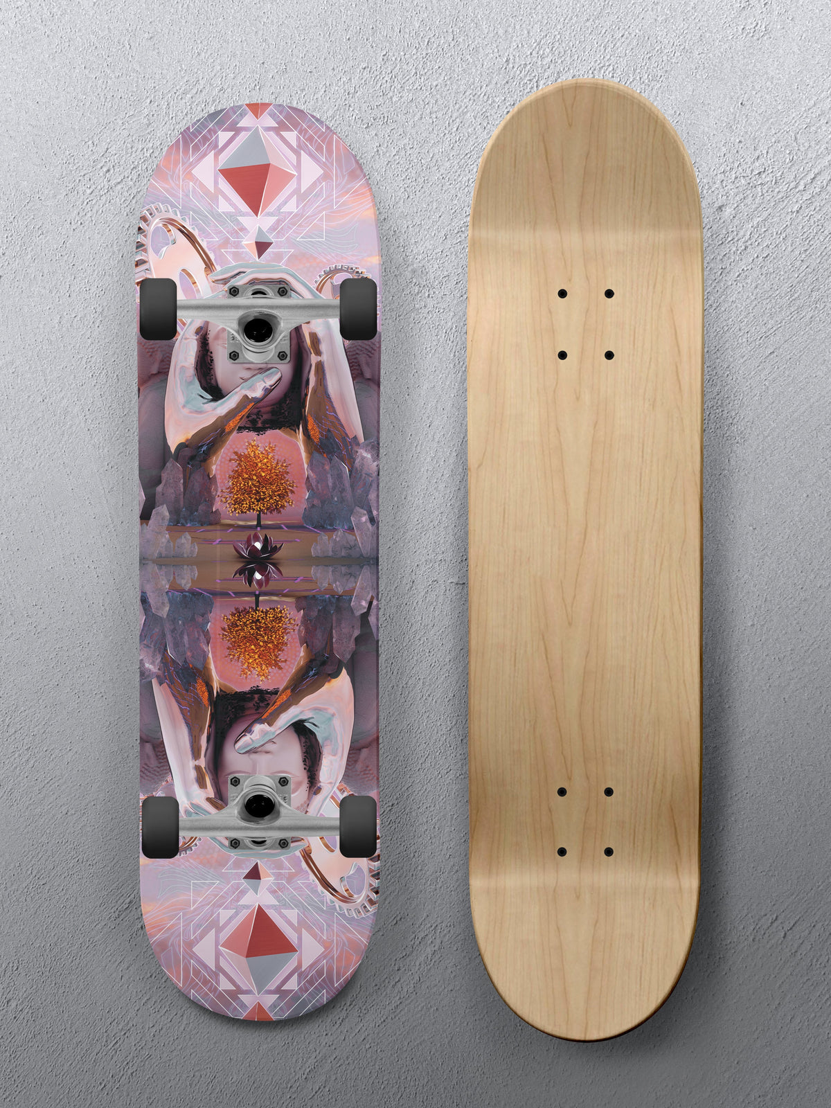 8" • HERO'S JOURNEY V1 • STOIC • SKATEBOARD DECK Skateboard