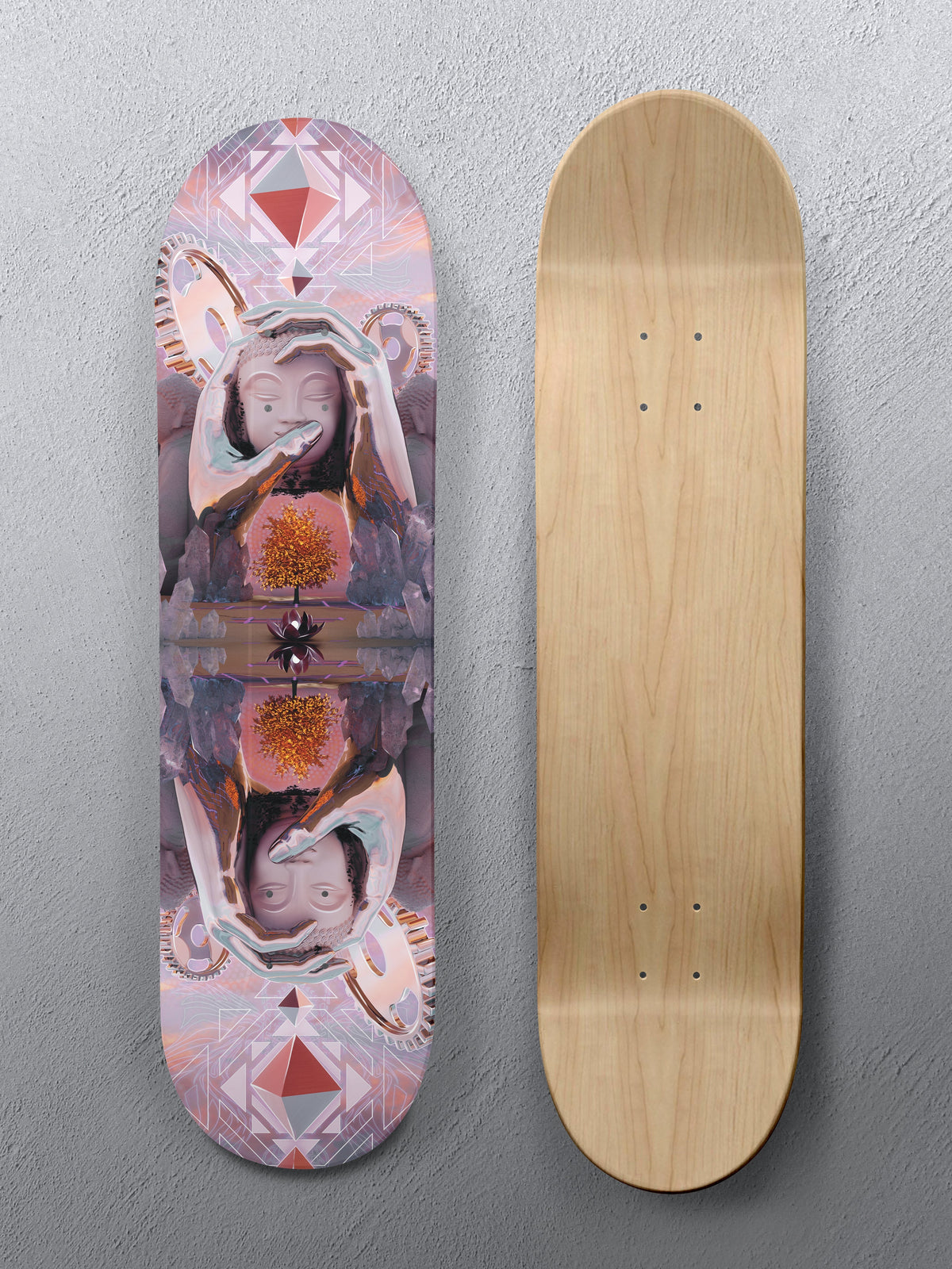 8" • HERO'S JOURNEY V1 • STOIC • SKATEBOARD DECK Skateboard