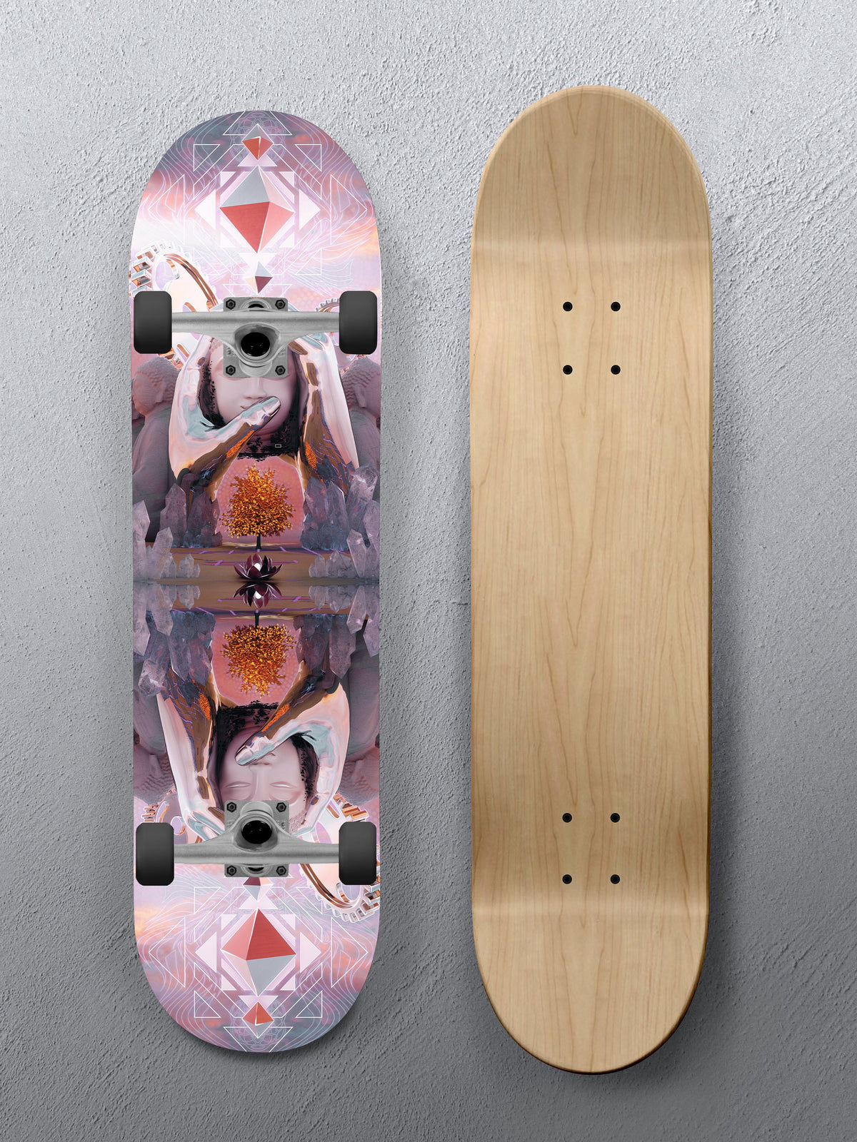 8.25" • HERO'S JOURNEY V1 • STOIC •SKATEBOARD DECK Skateboard
