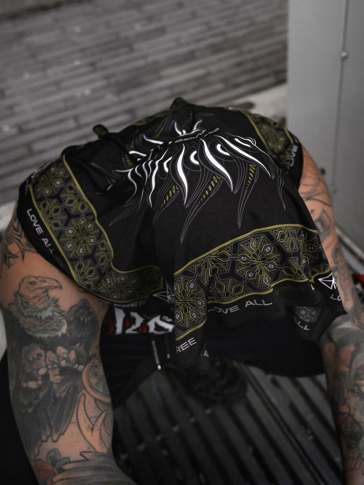PRE-ORDER ✦ PROTECTED BY INTENT ✦ Gold Double-sided Bandana Coming Soon