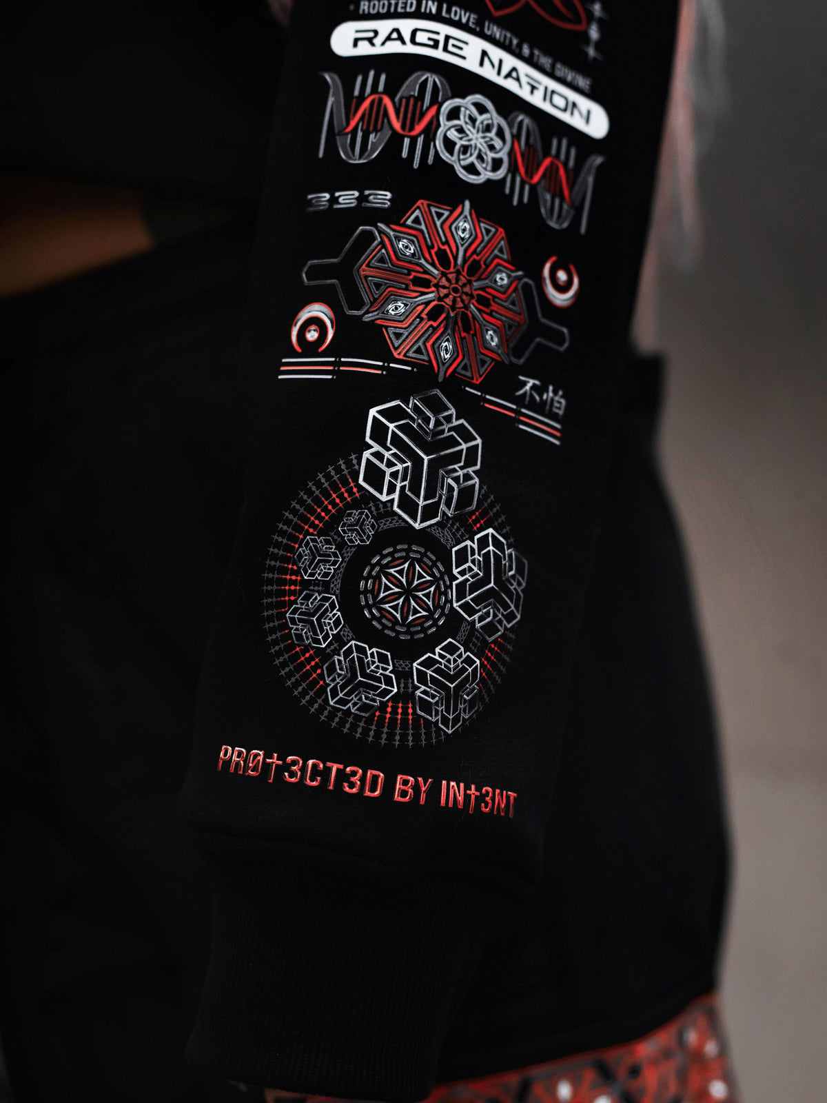 PRE-ORDER ✦ PROTECTED BY INTENT V1 ✦ Luxe Fabric Cropped Hoodie Coming Soon