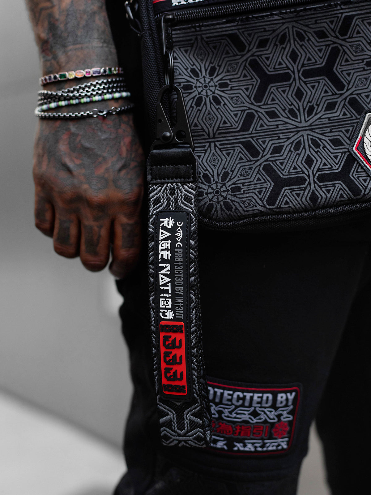 PROTECTED BY INTENT ✦ Jacquard Strap ✦ Lanyard 001 Lanyard
