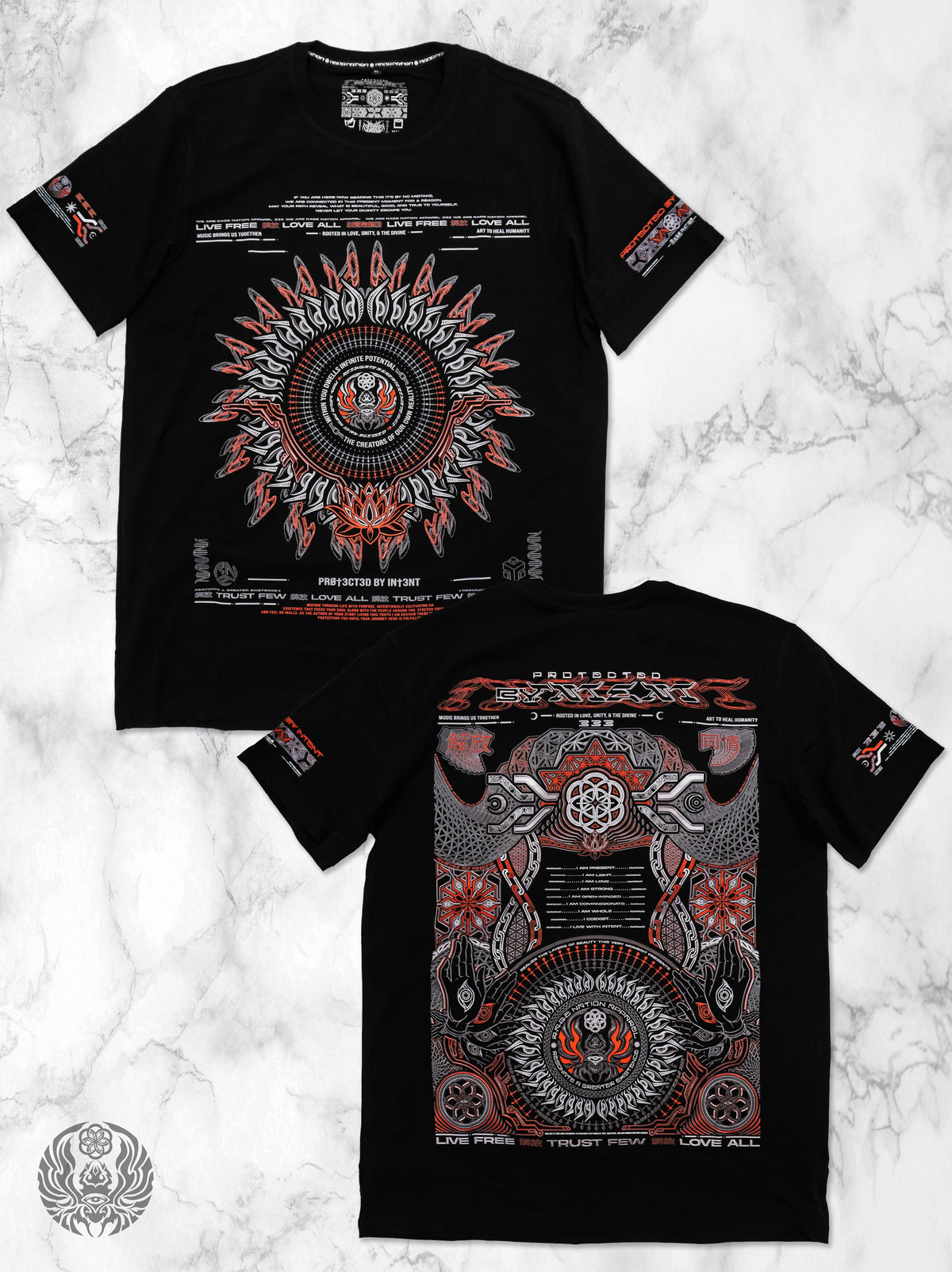 PRE-ORDER • PROTECTED BY INTENT V1 • Premium Shirt Coming Soon