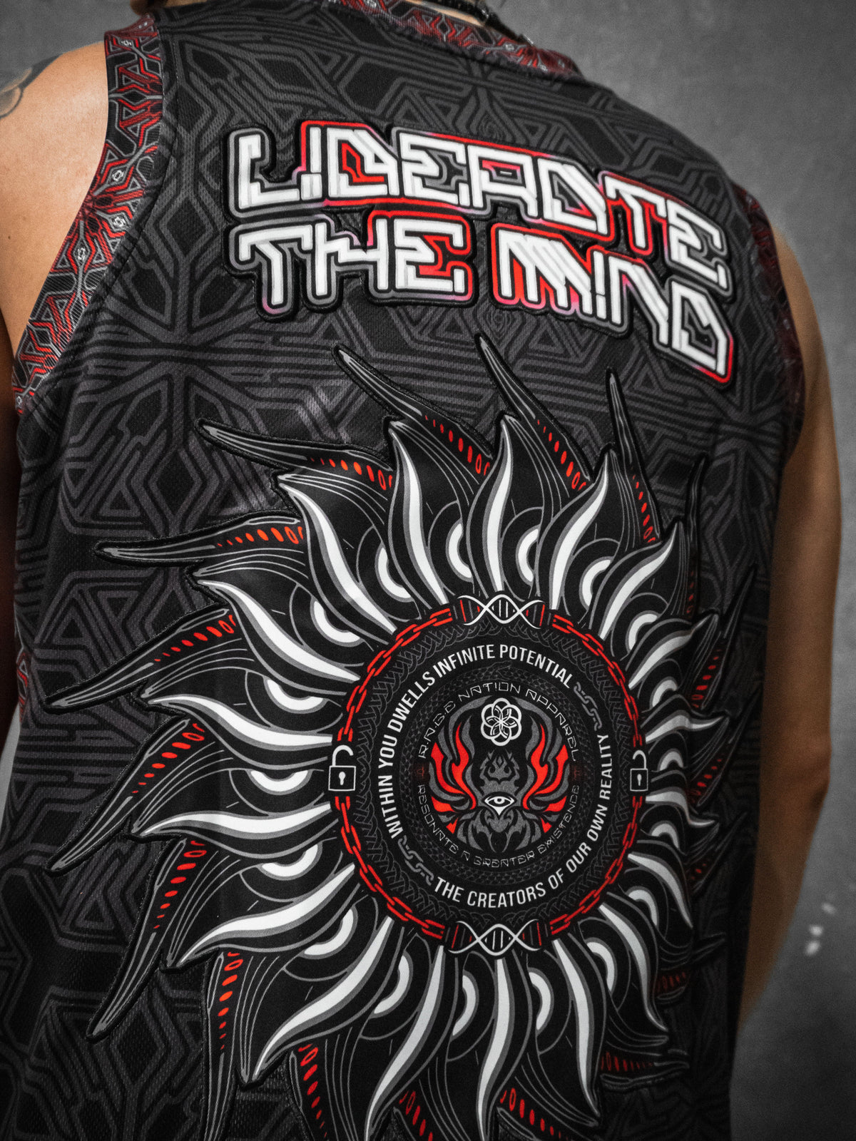 PROTECTED BY INTENT ✦ DELUXE ✦ Basketball Jersey Tank Top