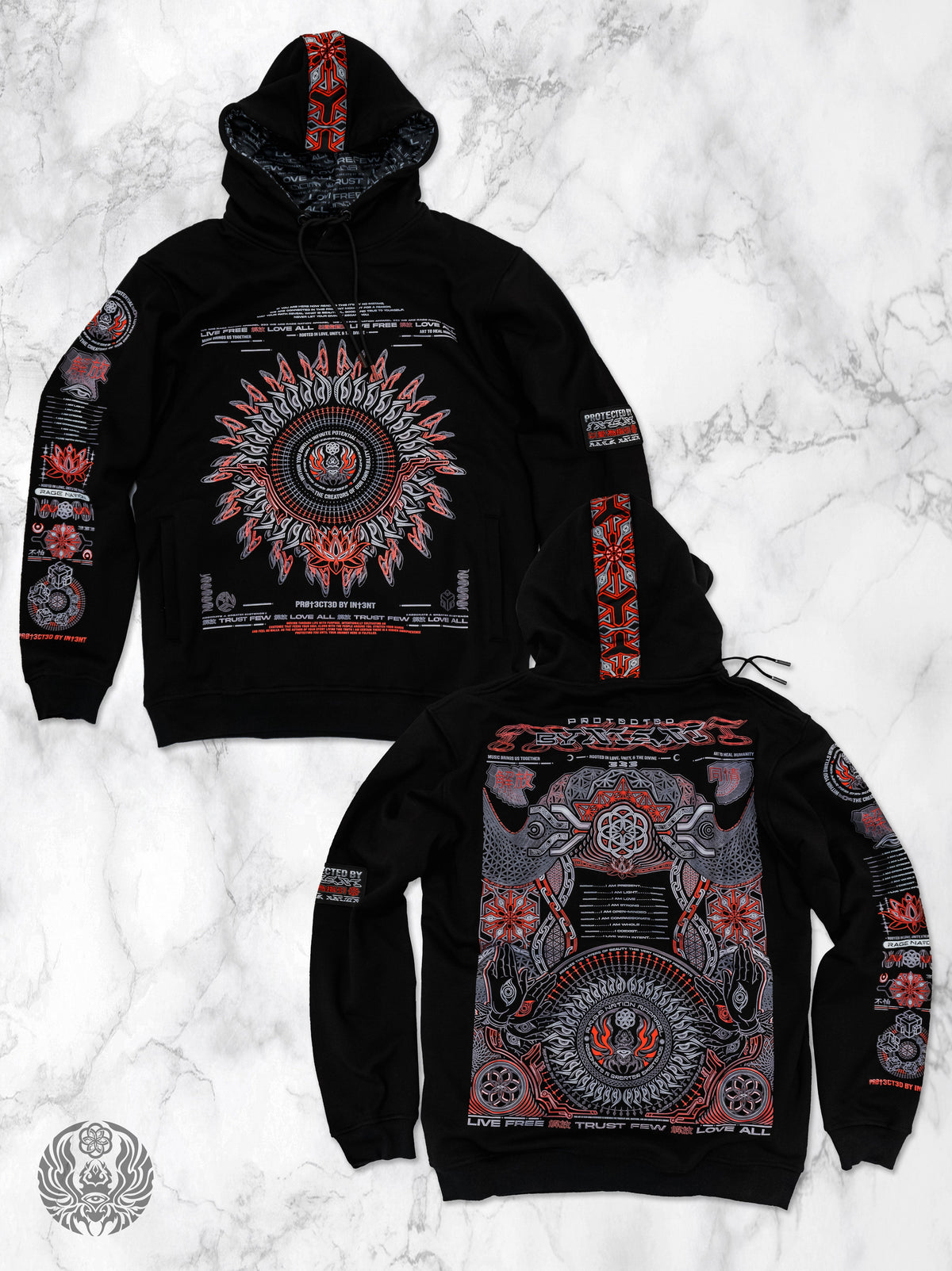 PRE-ORDER ✦ PROTECTED BY INTENT V1 ✦ Premium Hoodie Coming Soon