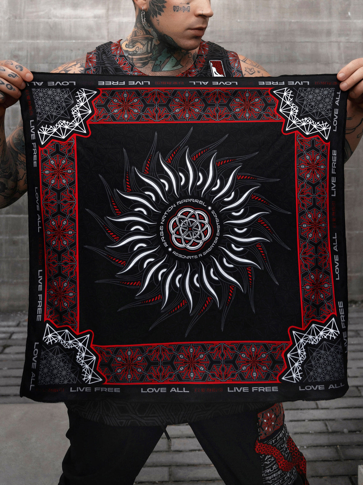 PRE-ORDER ✦ PROTECTED BY INTENT ✦ Double-sided Bandana Coming Soon