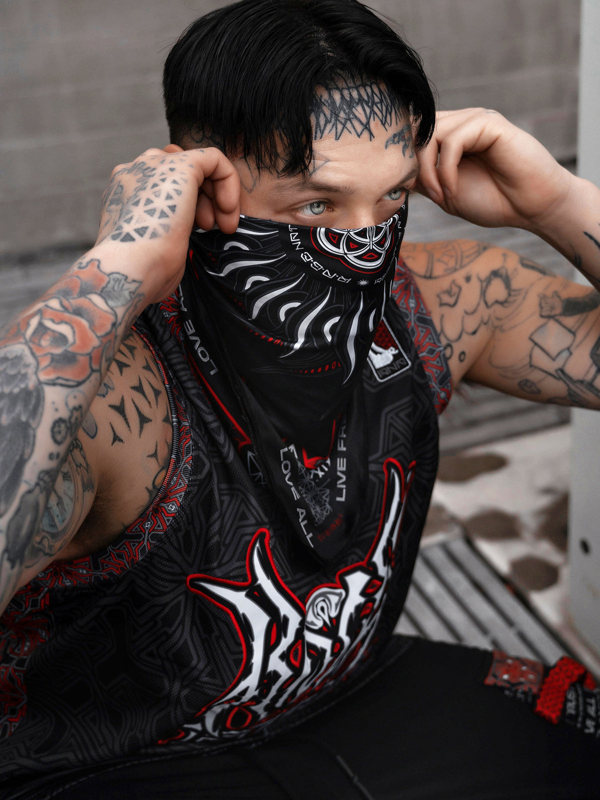 PRE-ORDER ✦ PROTECTED BY INTENT ✦ Double-sided Bandana Coming Soon