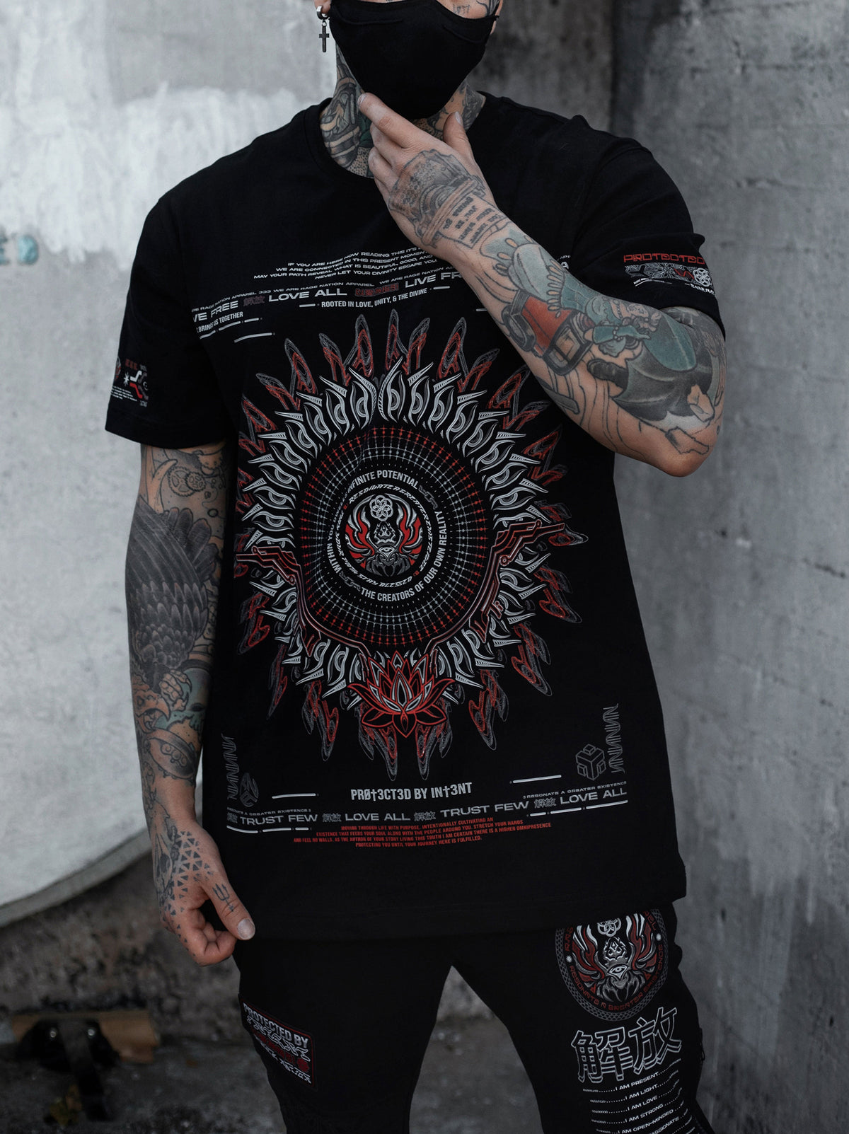 PRE-ORDER • PROTECTED BY INTENT V1 • Premium Shirt Coming Soon