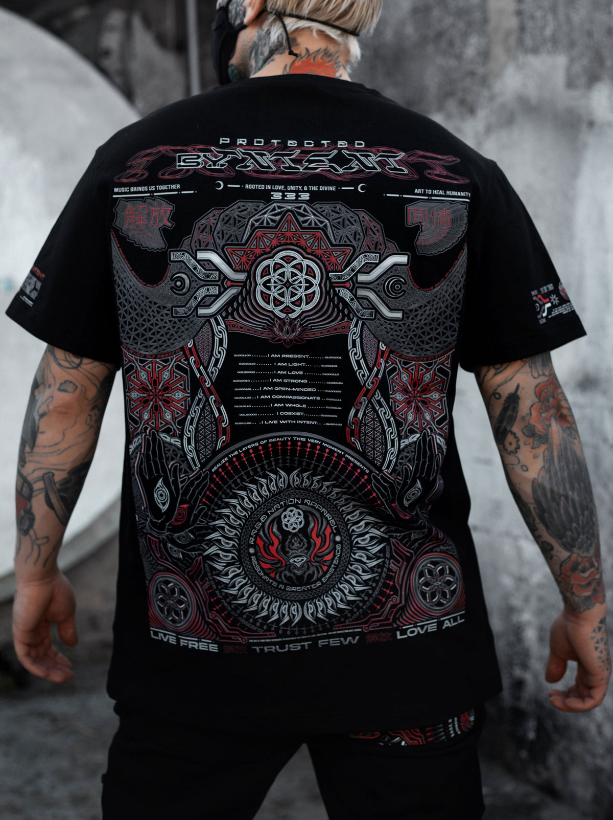 PRE-ORDER • PROTECTED BY INTENT V1 • Premium Shirt Coming Soon