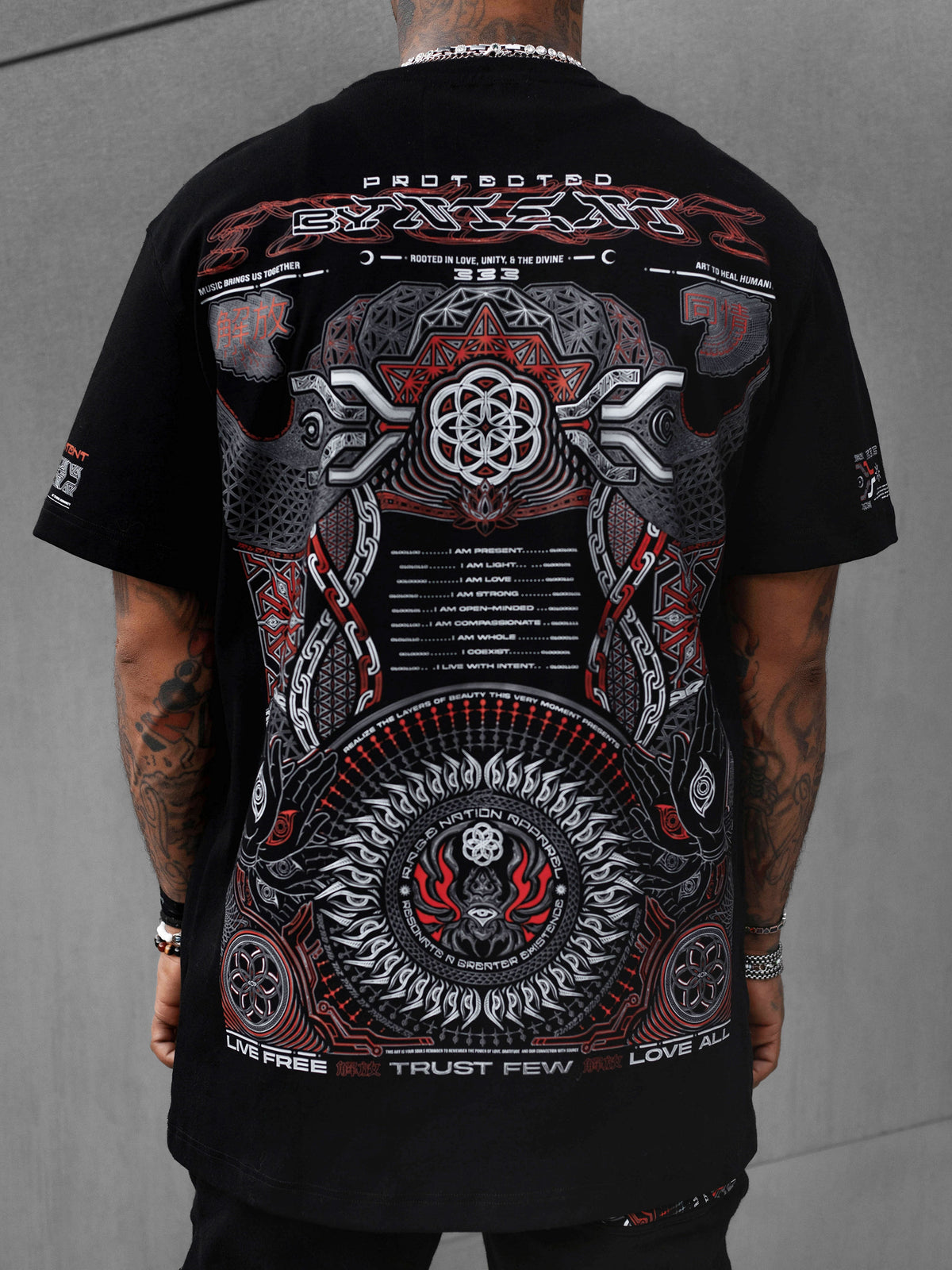 PRE-ORDER • PROTECTED BY INTENT V1 • Luxe Fabric Shirt Coming Soon