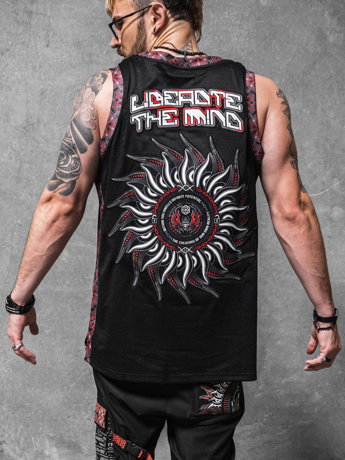 PROTECTED BY INTENT ✦ OG CLASSIC ✦ Basketball Jersey Tank Top