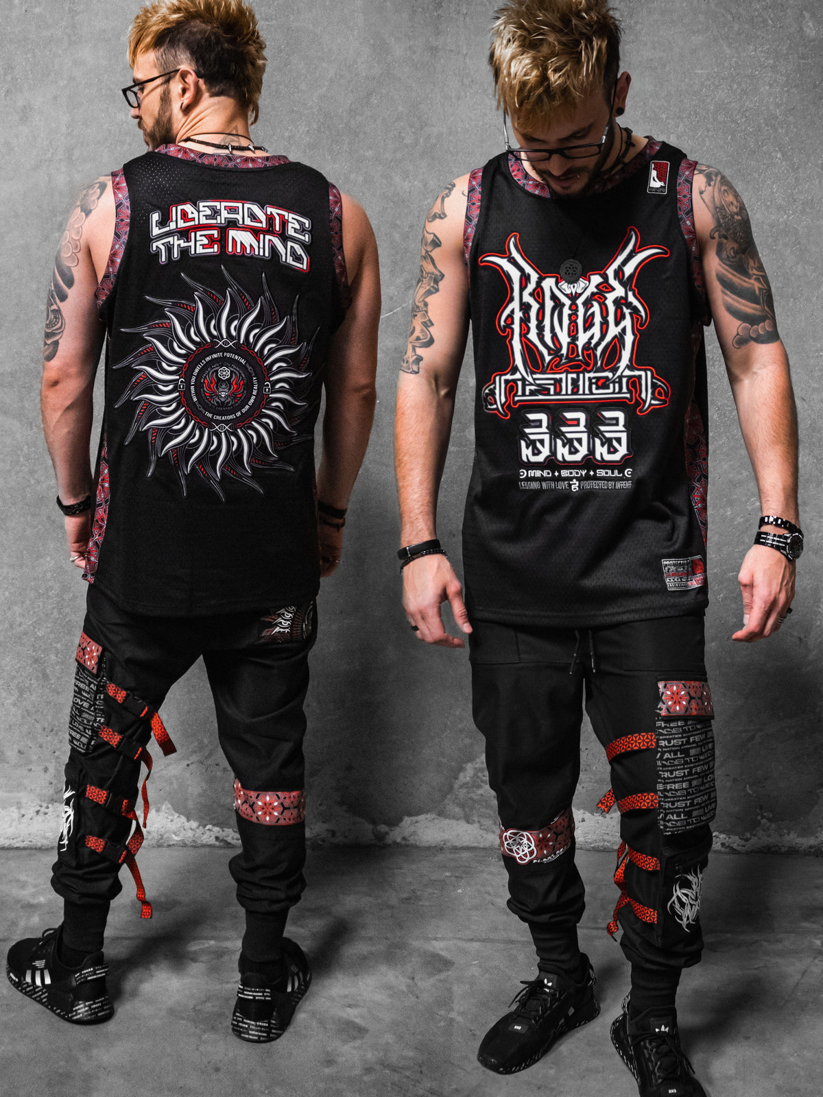 PROTECTED BY INTENT ✦ OG CLASSIC ✦ Basketball Jersey Tank Top