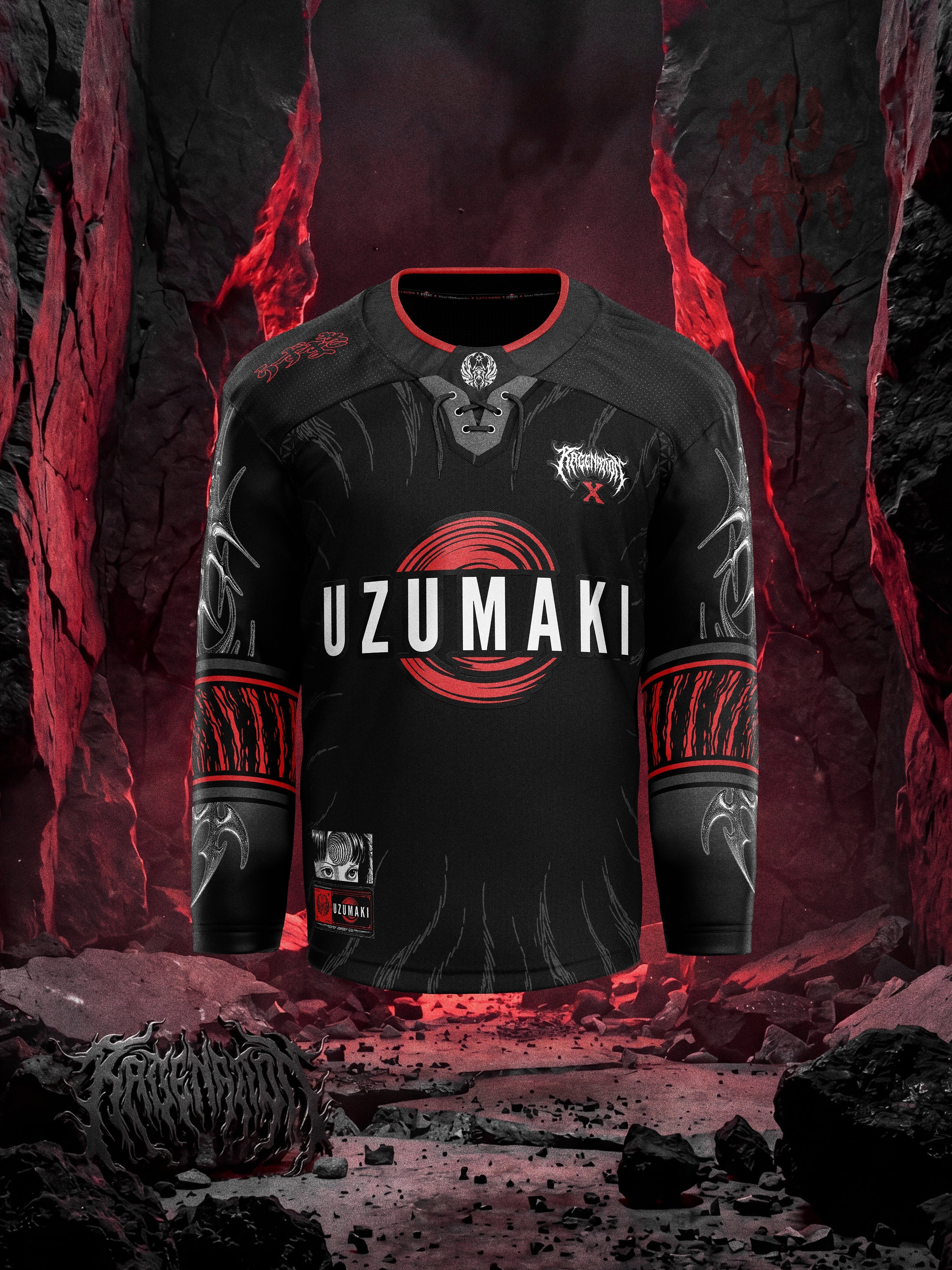 OFFICIAL UZUMAKI ✦ AZAMI'S CURSE ✦ HOCKEY JERSEY 001 Jersey