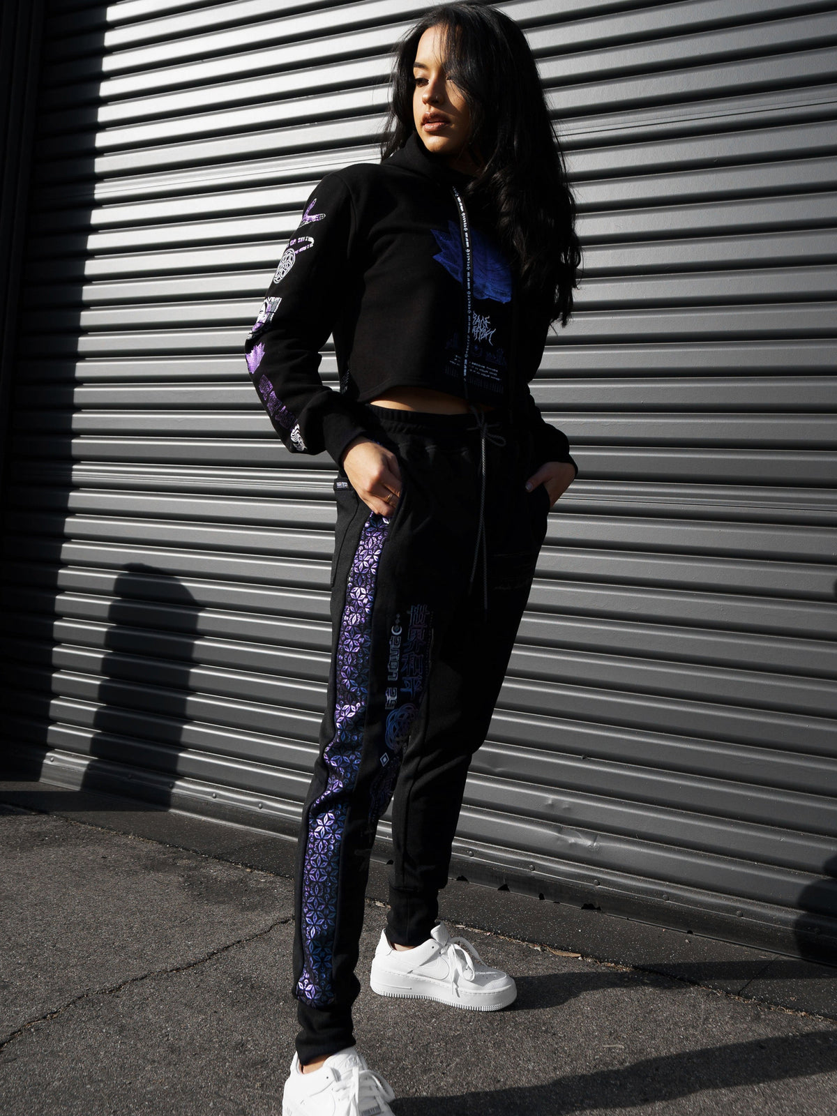 MIND OF ZEN V1 • Iridescent Ink Unisex Joggers Joggers