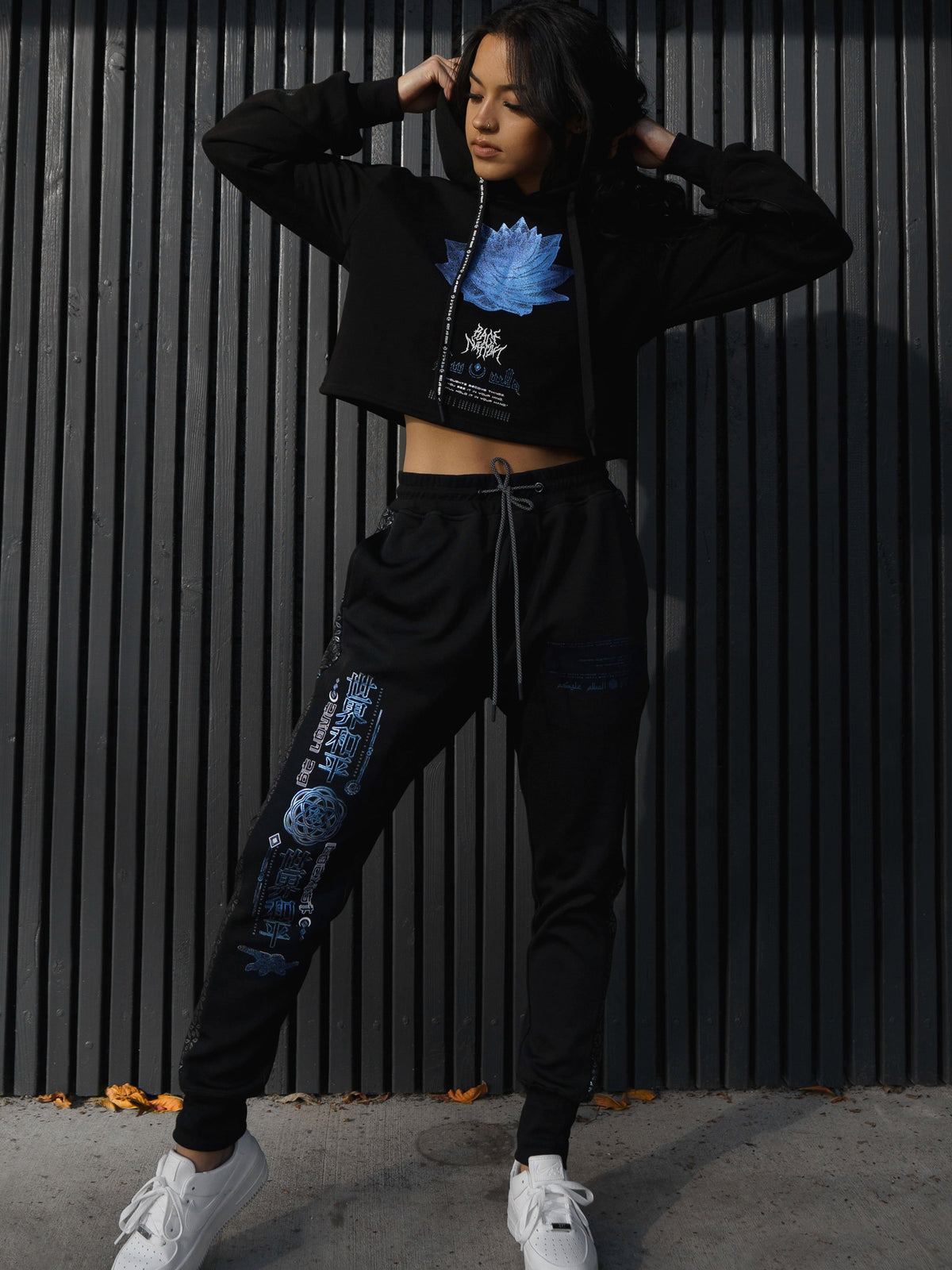 MIND OF ZEN V1 • Iridescent Ink Unisex Joggers Joggers