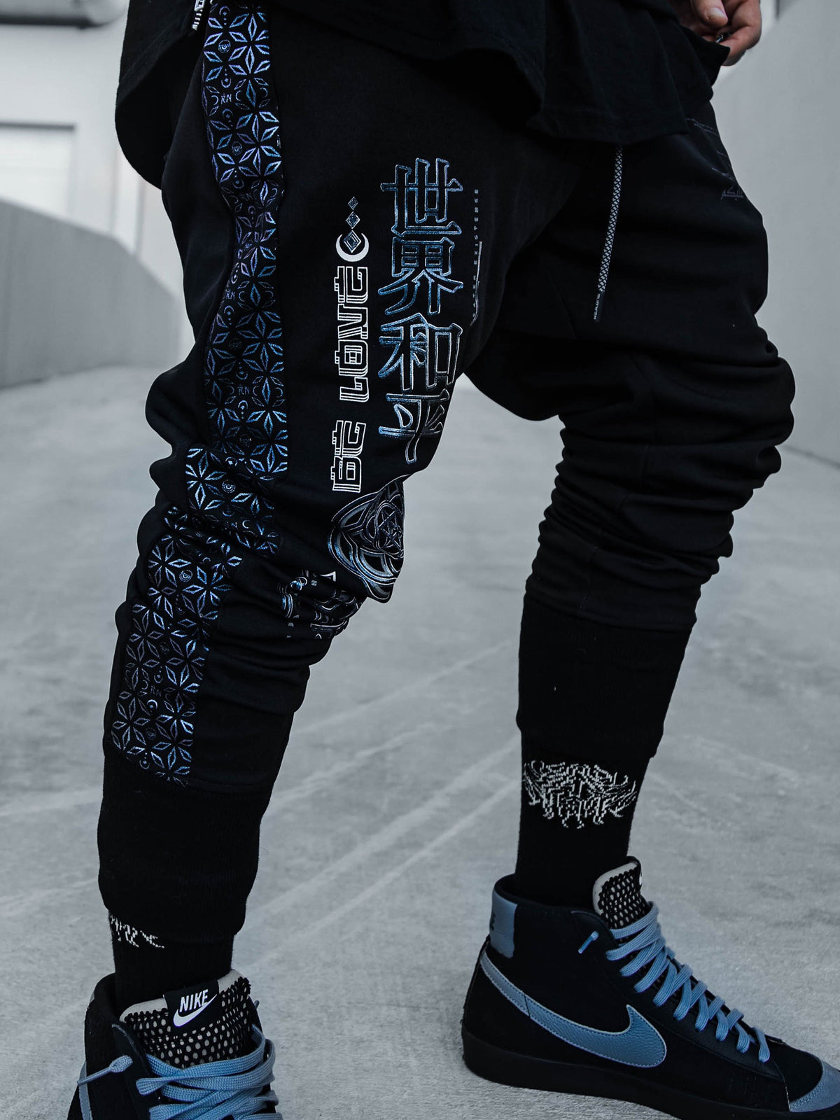 MIND OF ZEN V1 • Iridescent Ink Unisex Joggers Joggers