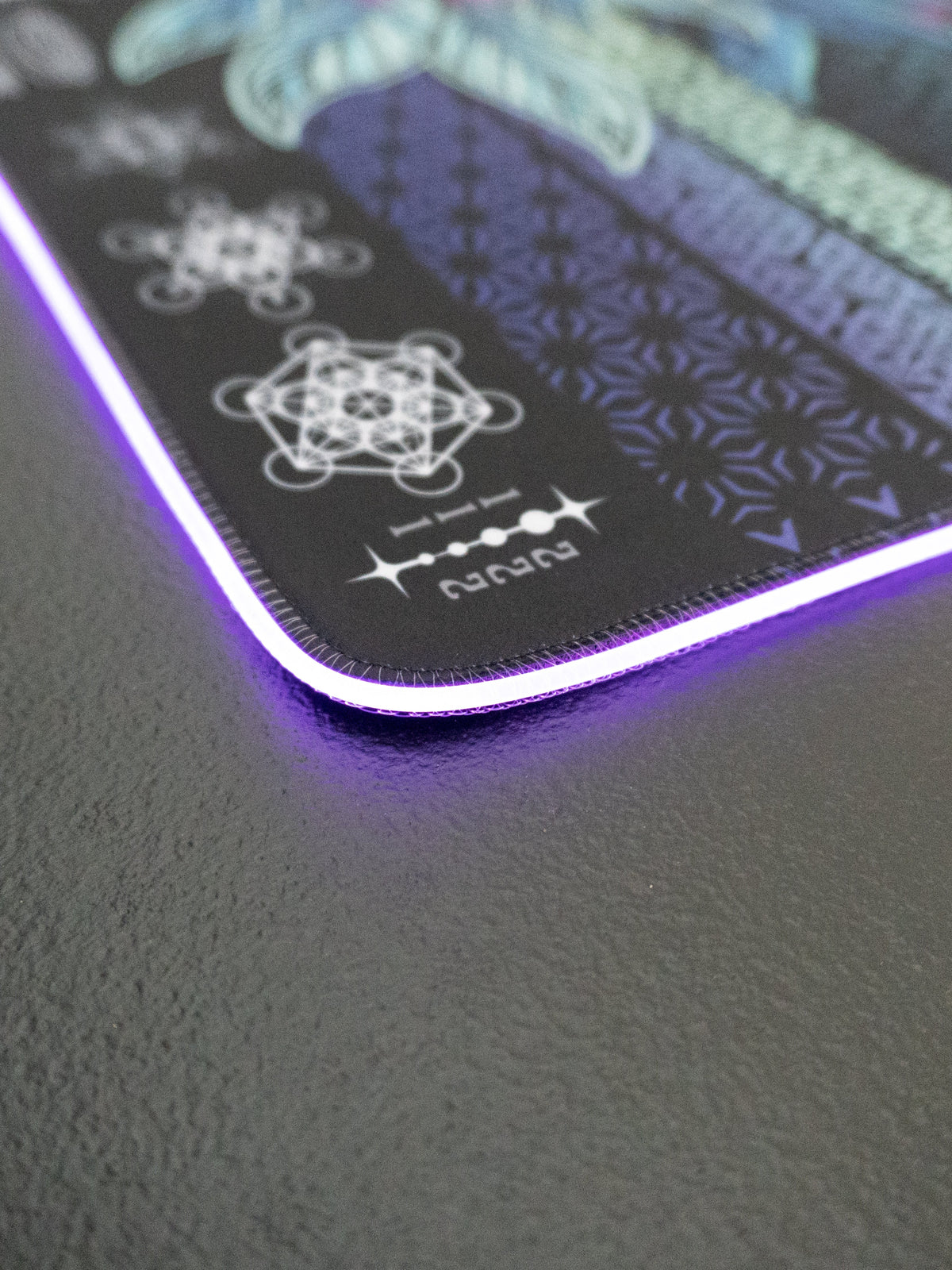 COMING SOON • WOUNDS TO WISDOM V2 • RGB GAMING MOUSEPAD Mouse Pad