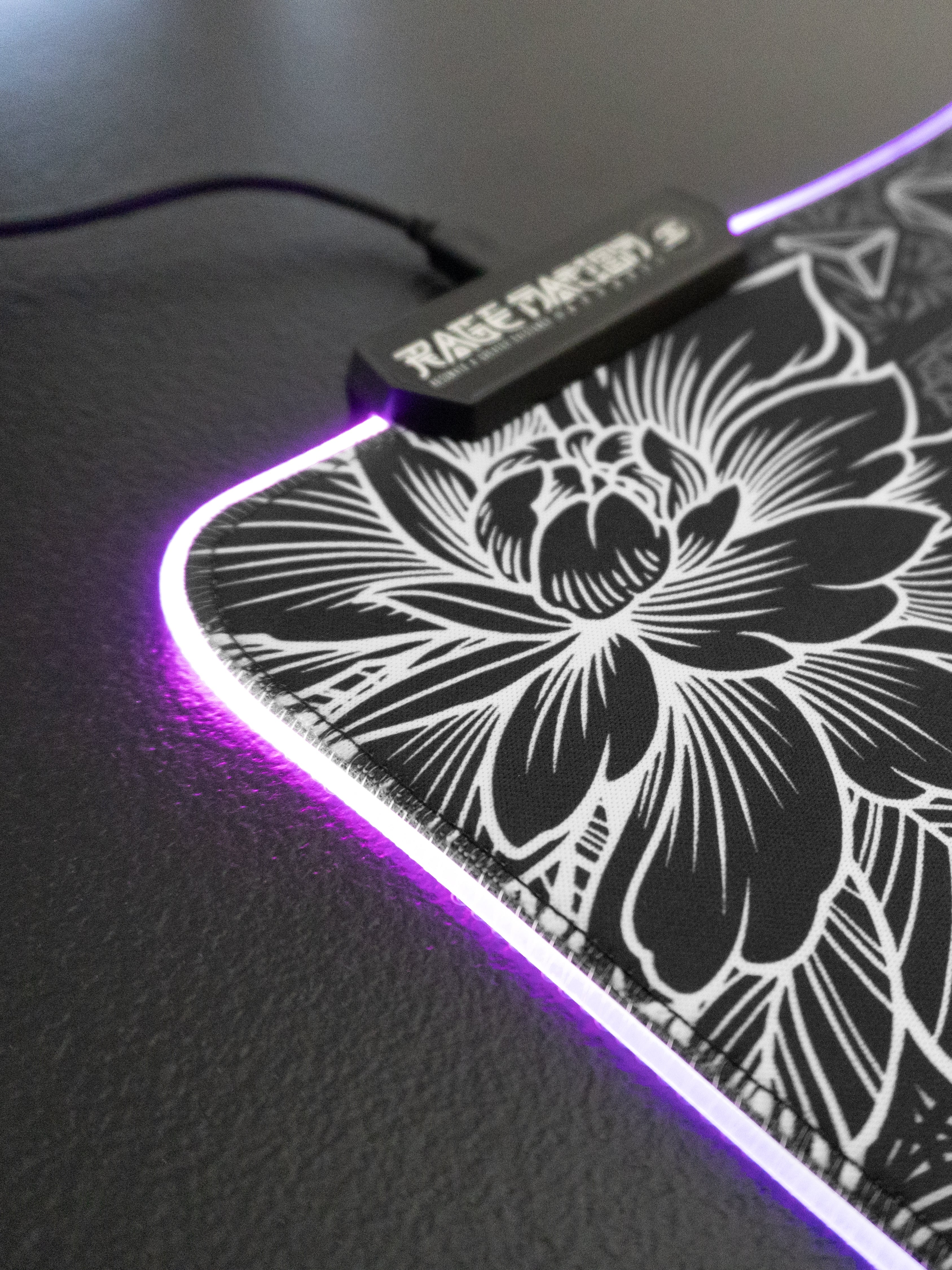COMING SOON • WOUNDS TO WISDOM • RGB GAMING MOUSEPAD Mouse Pad 