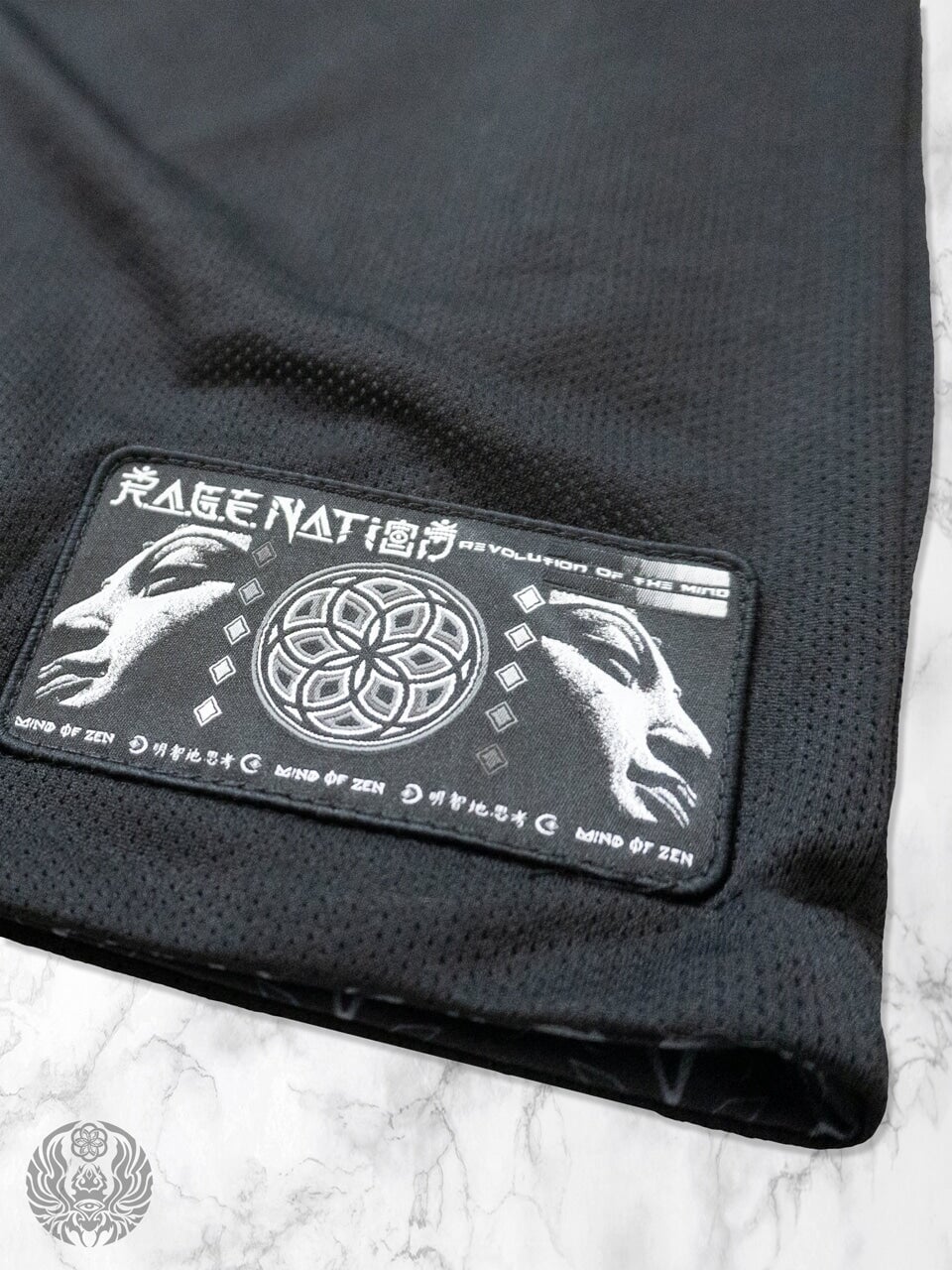 MIND OF ZEN • Iridescent Ink • Activewear Shorts w/ Stash Pocket Shorts