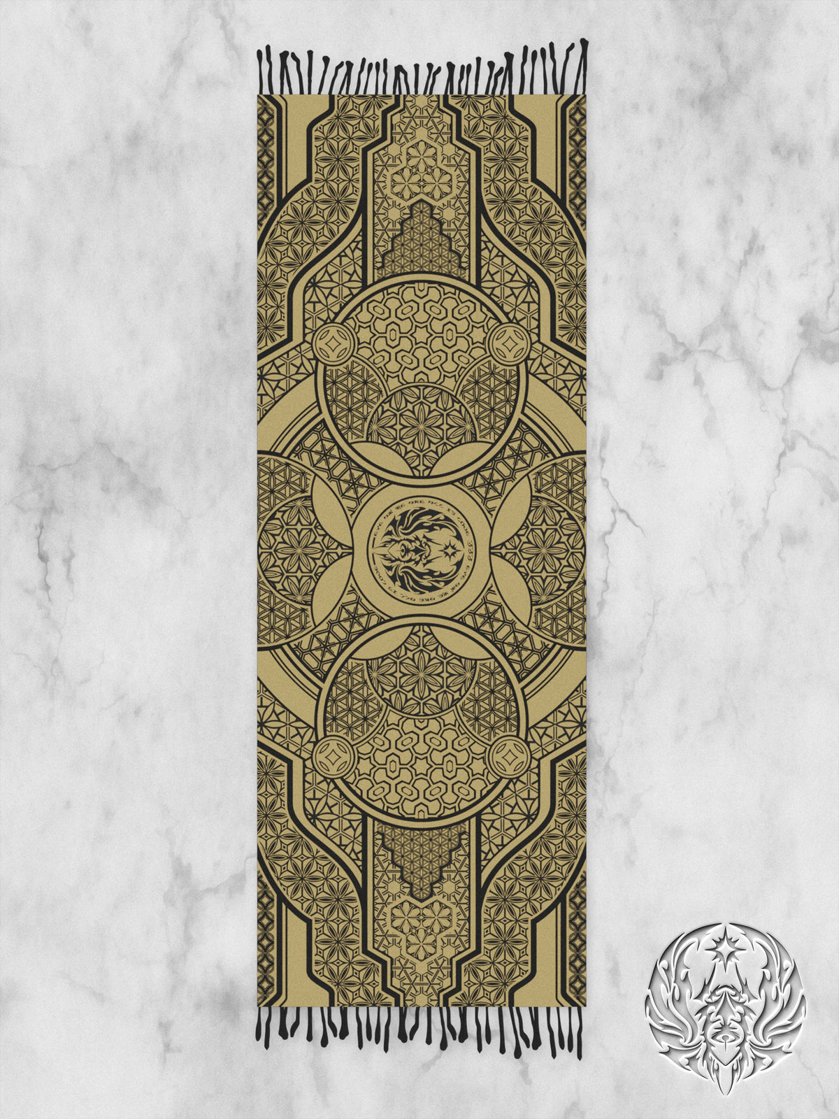 PRE-ORDER ✦ GEOMETRY OF BEING ✦ SAND ✦ Shawl / Pashmina Shawls