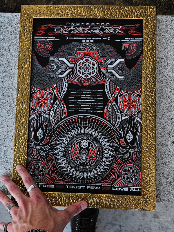 PROTECTED BY INTENT V1 ✦ LE 50 ✦ PRINT by @BILLNATION333
