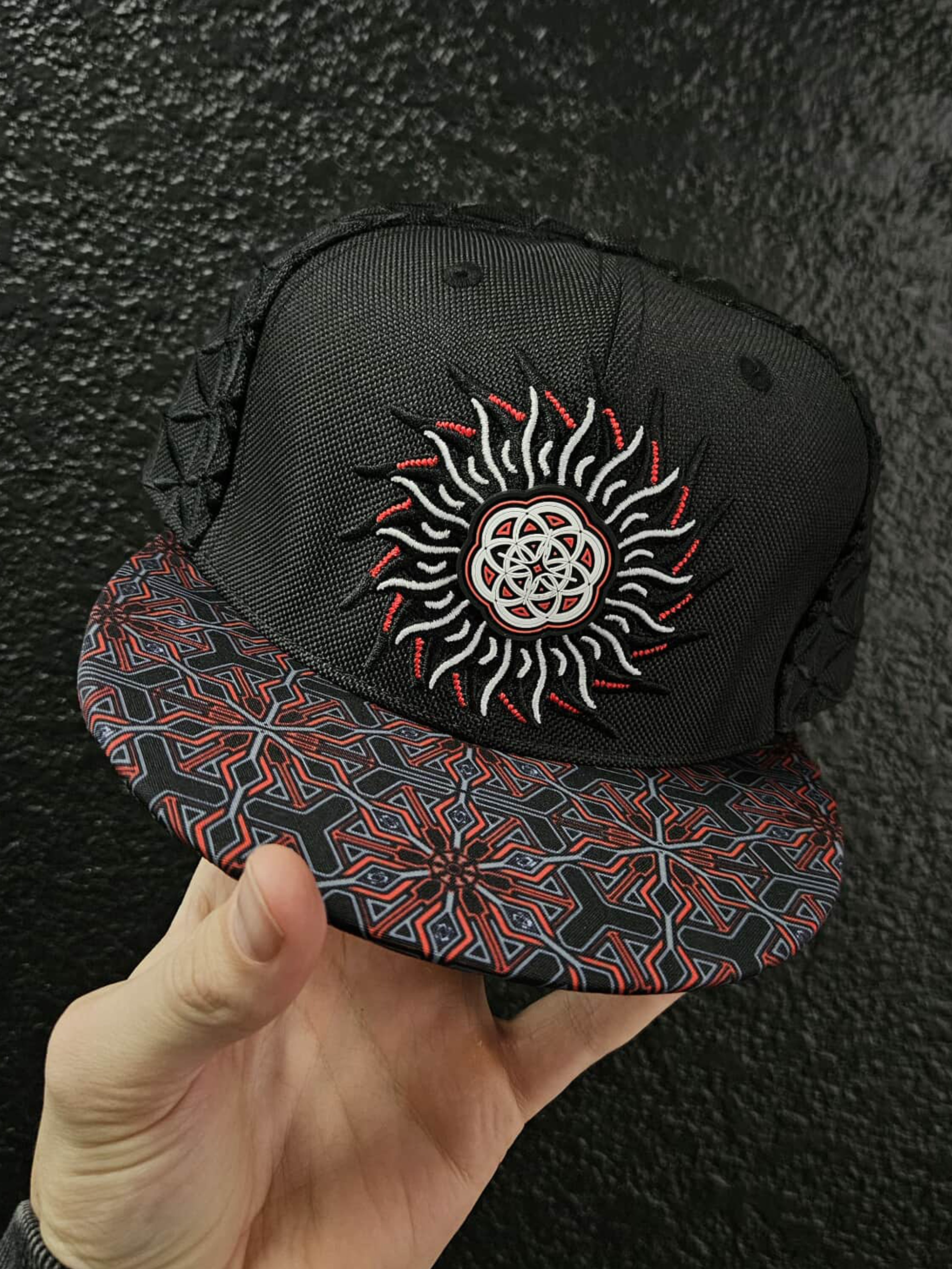 MISPRINT ✦ PROTECTED BY INTENT V1 ✦ Snapback Hat
