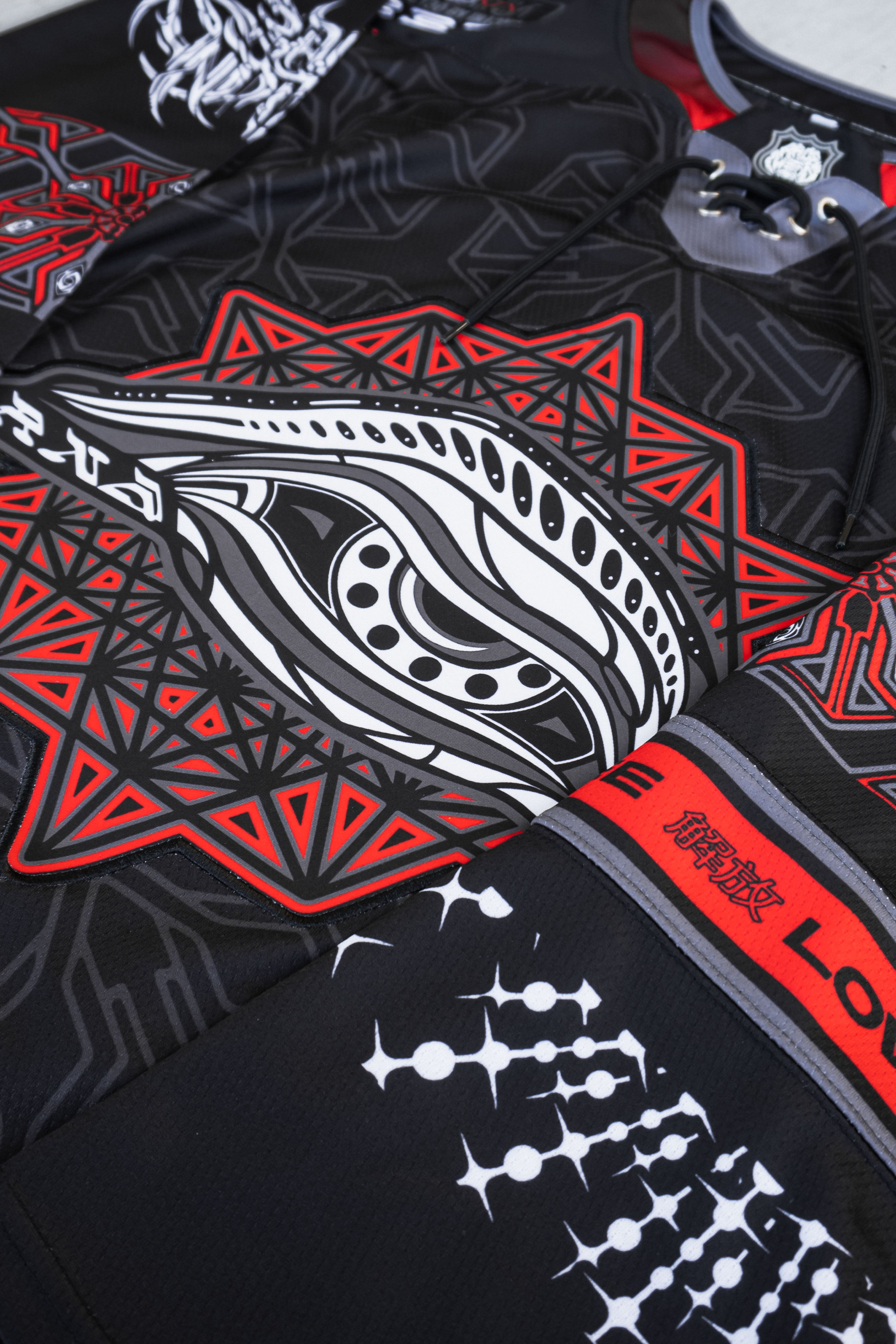 PROTECTED BY INTENT ✦ HOCKEY JERSEY 001 ✦ LE 60 Jersey