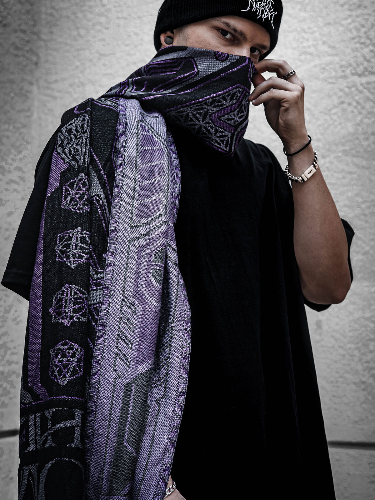 REMOVER OF OBSTACLES ✦ VIOLET SHAKTI ✦ Festival Shawl Shawls
