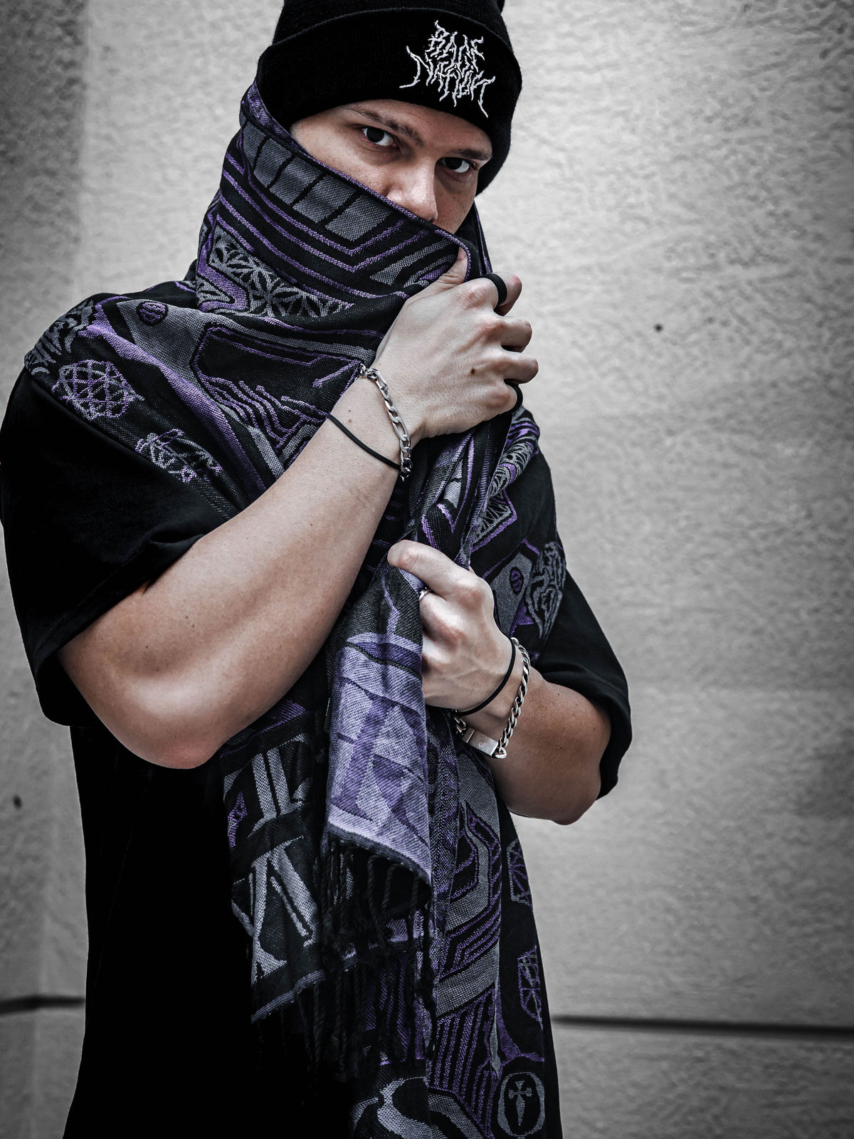 REMOVER OF OBSTACLES ✦ VIOLET SHAKTI ✦ Festival Shawl Shawls
