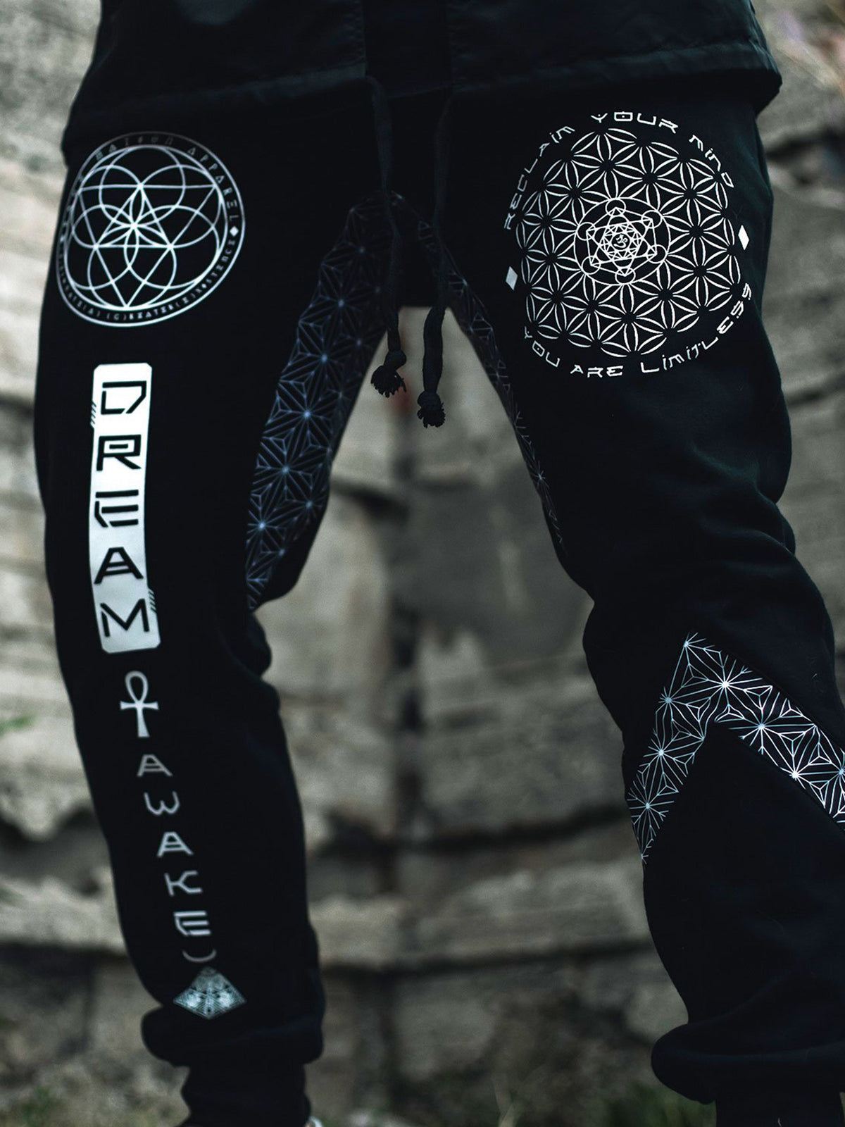 DREAM AWAKE V1 ✦ Hidden Pocket Unisex Joggers Joggers