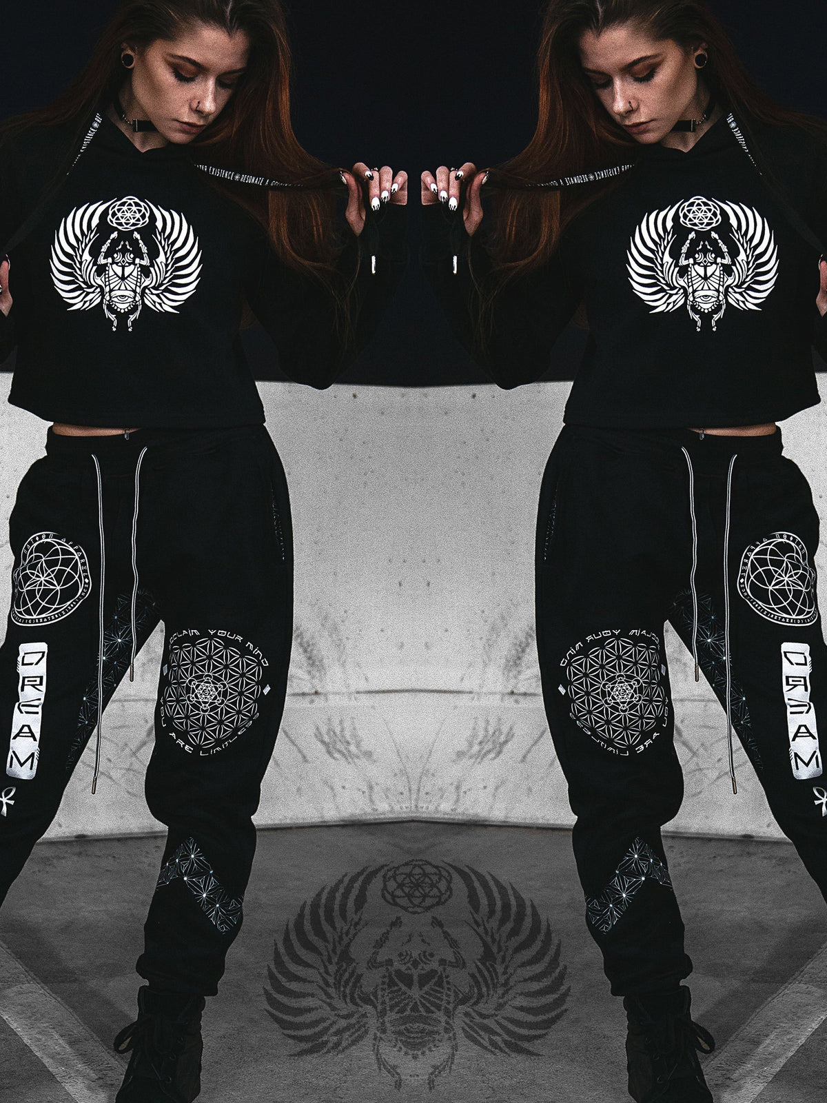 DREAM AWAKE V1 ✦ Hidden Pocket Unisex Joggers Joggers