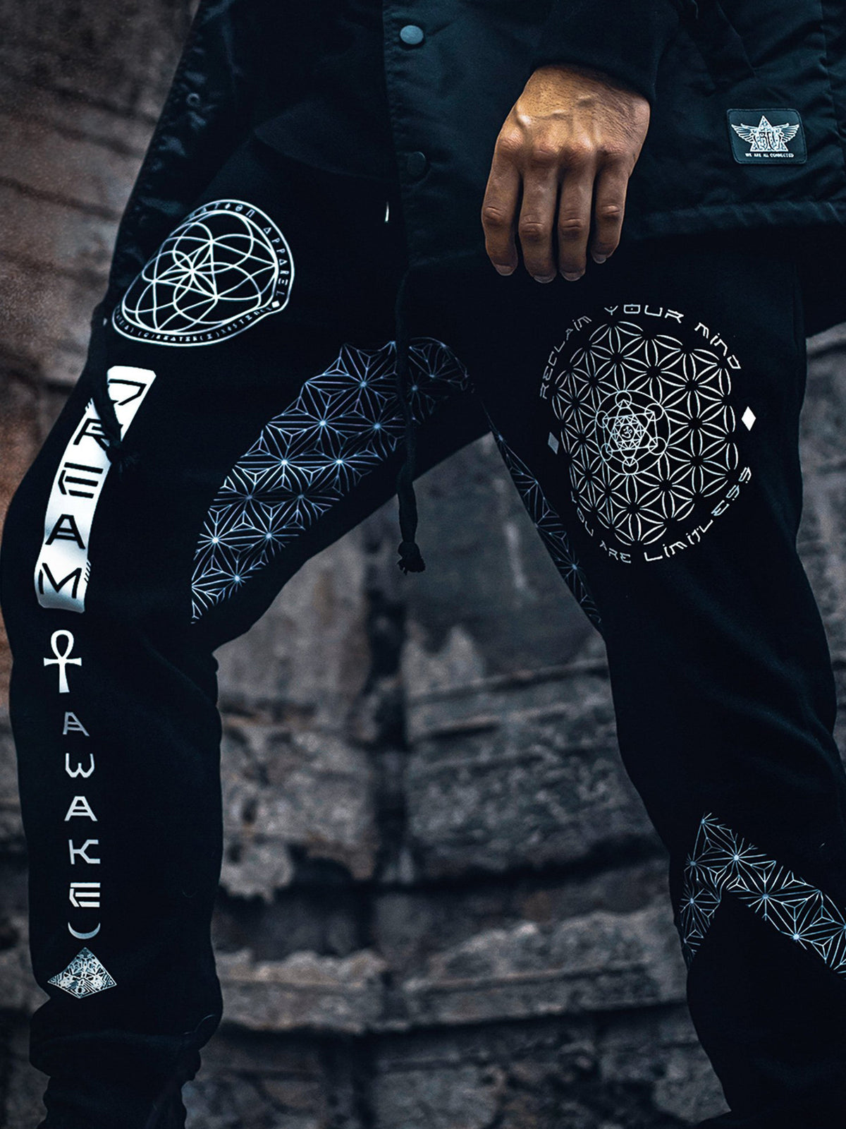 DREAM AWAKE V1 ✦ Hidden Pocket Unisex Joggers Joggers