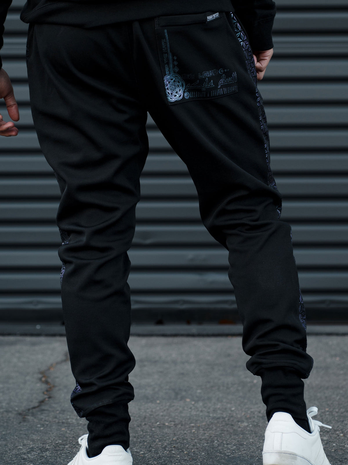 MIND OF ZEN V1 • Iridescent Ink Unisex Joggers Joggers