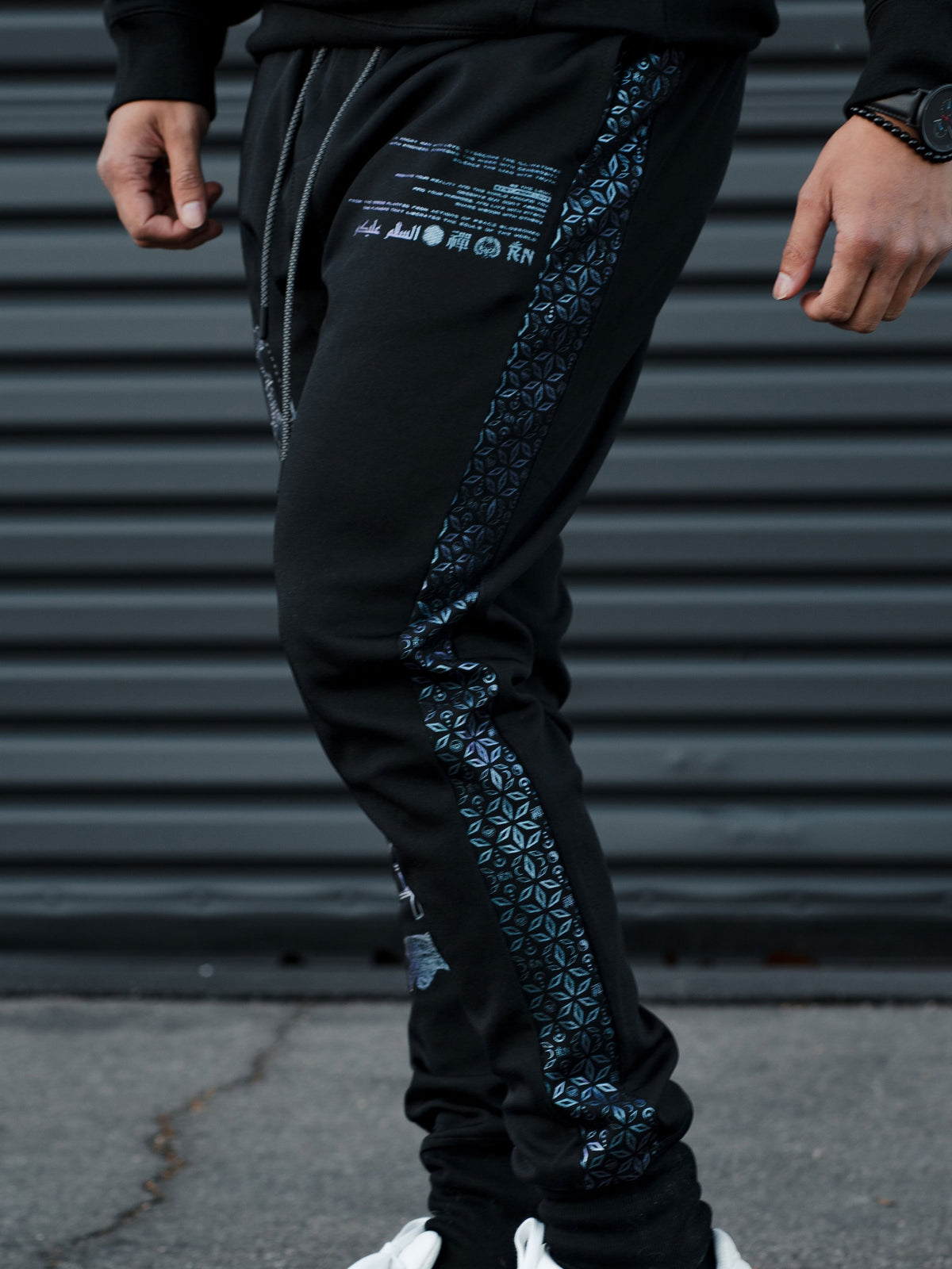 MIND OF ZEN V1 • Iridescent Ink Unisex Joggers Joggers