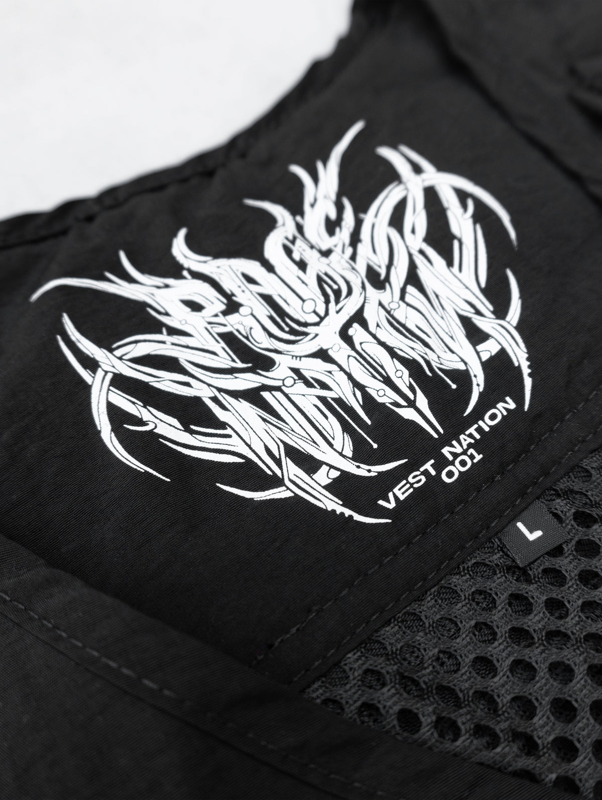 PRE-ORDER 8/22 ✦ PROTECTED BY INTENT V1 ✦ RED/BLACK ✦ TACTICAL VEST Vest