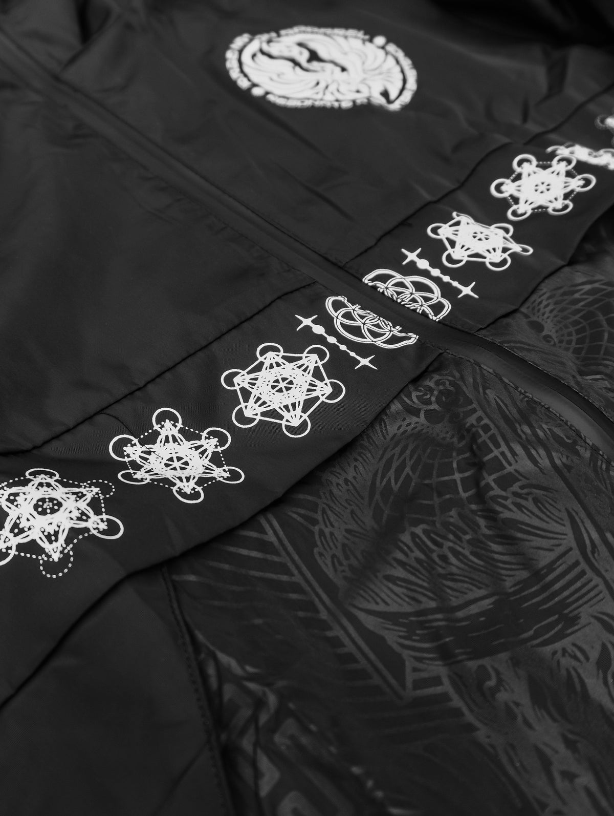 NEW RELEASE ✦ WOUNDS TO WISDOM ✦ Waterproof Zip-up Windbreaker Windbreaker